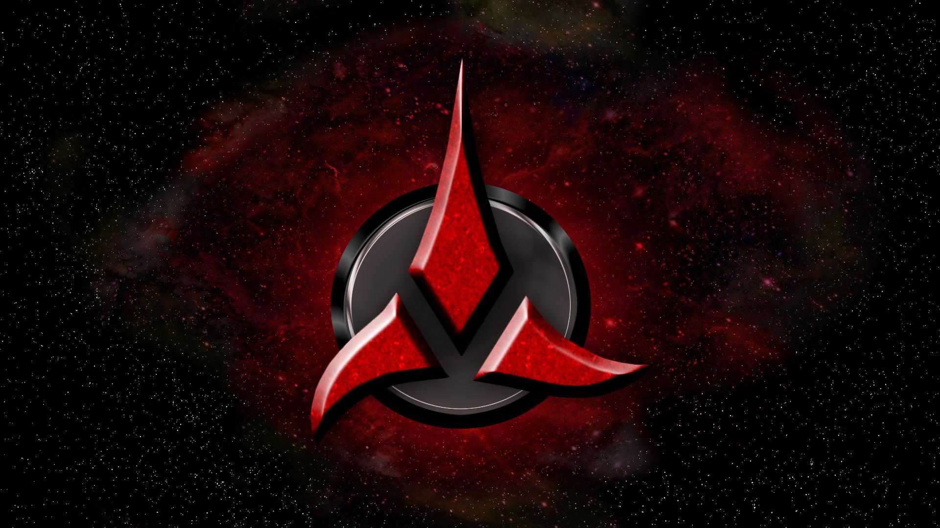 Logos For > Klingon Symbol Wallpaper