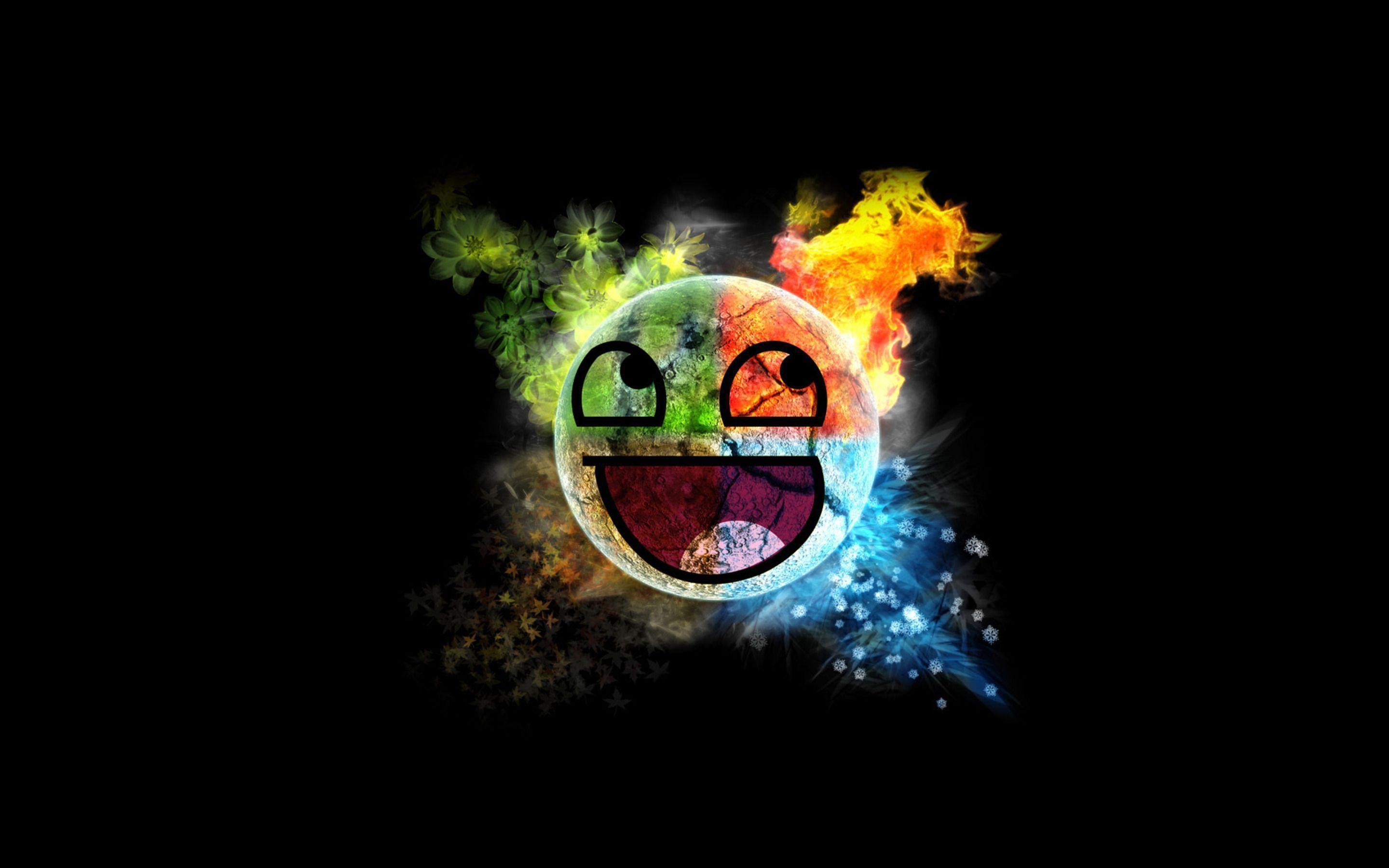 Awesome Smiley Face Background Image & Picture