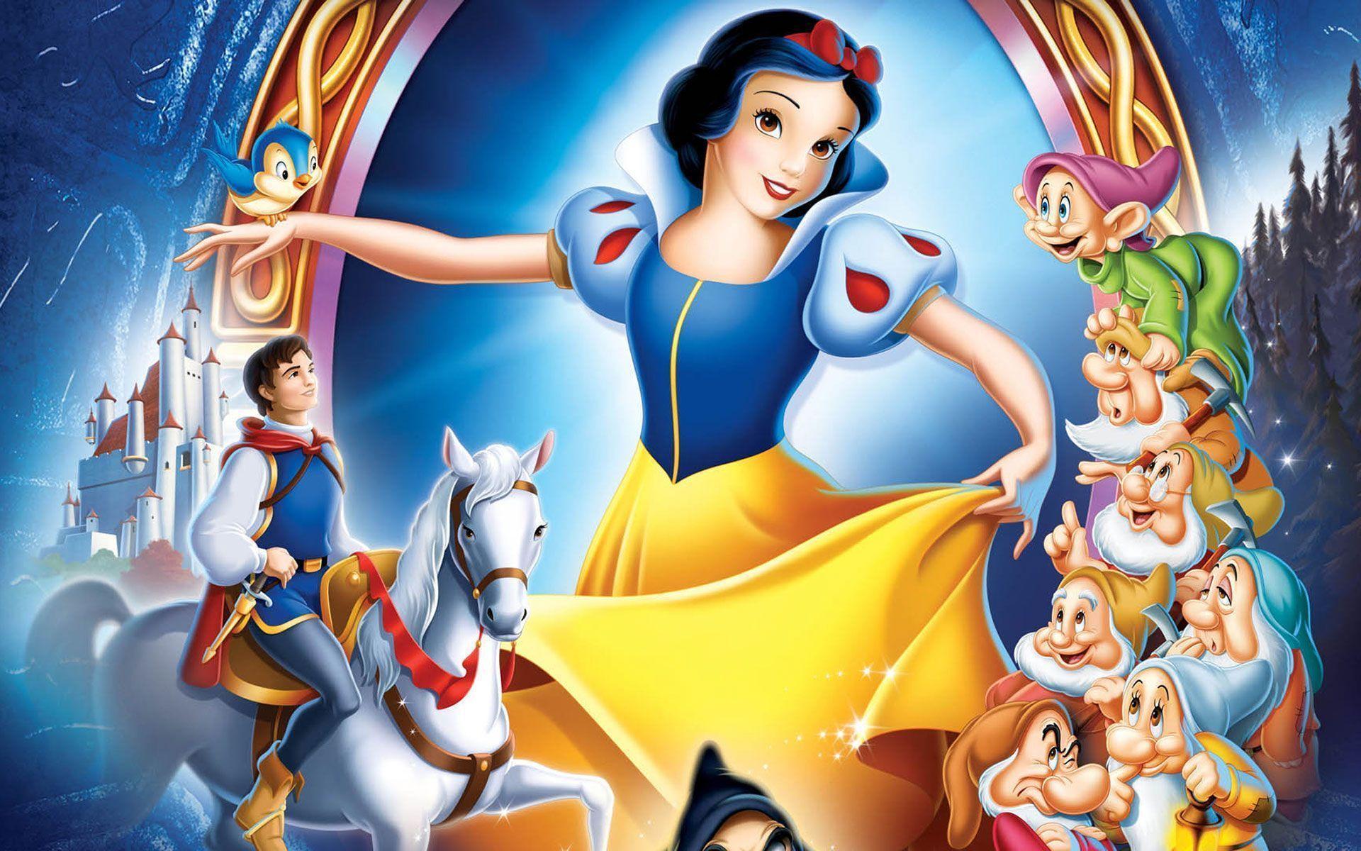 Snow White And The Seven Dwarfs Wallpaper. Snow White And