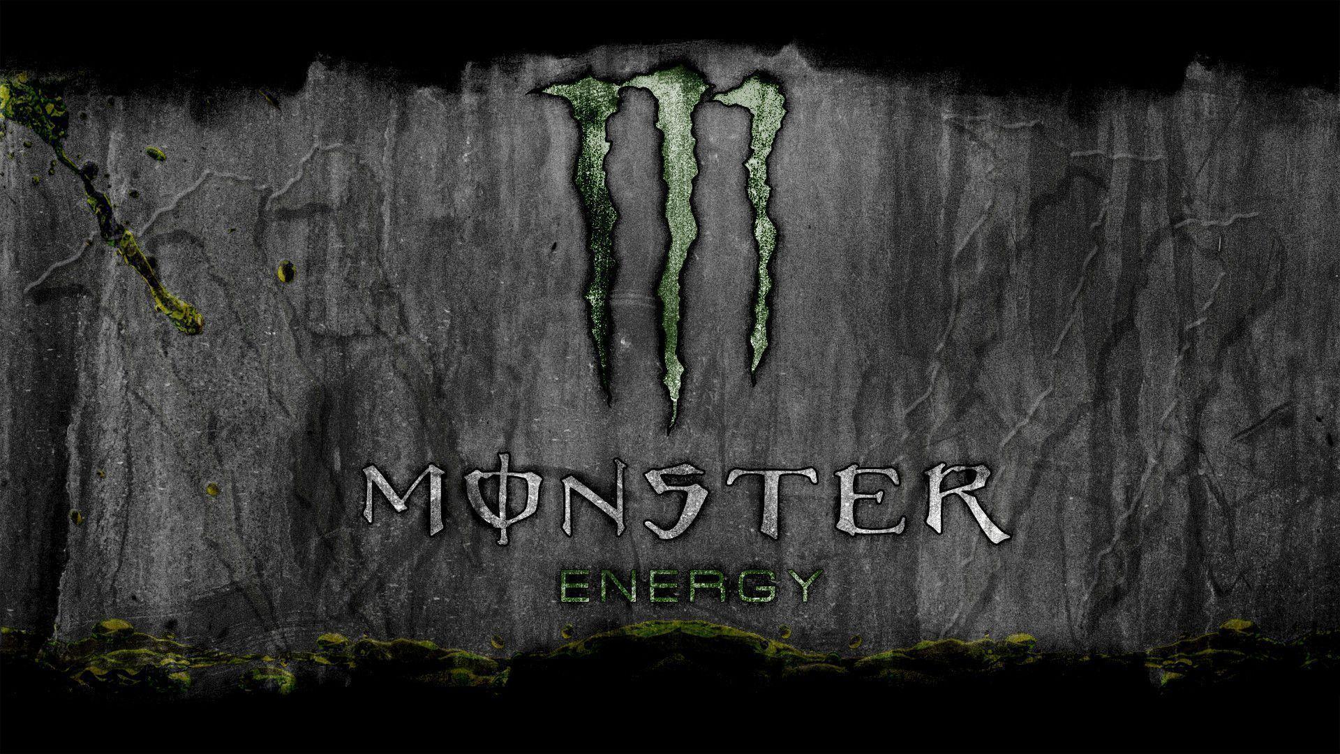 Wallpaper For > Blue Monster Energy Drink Wallpaper