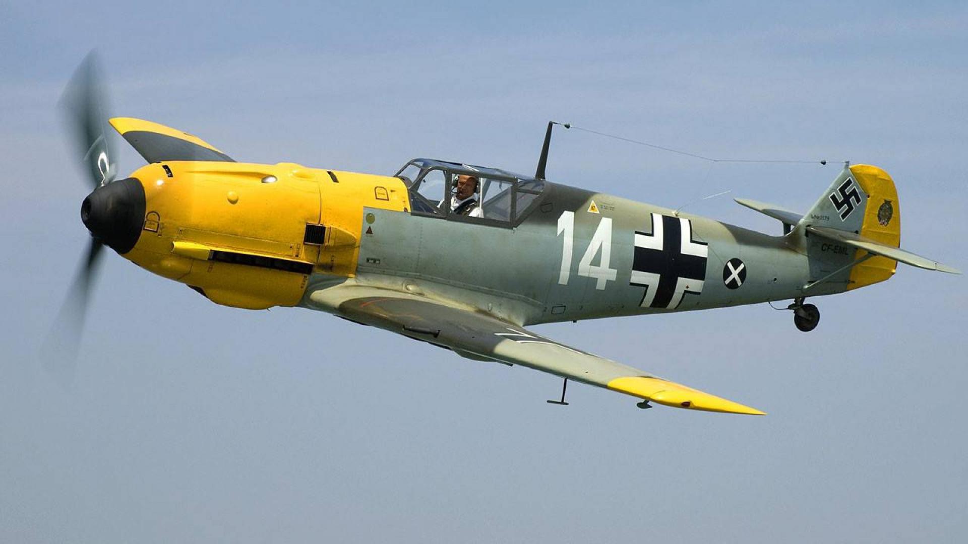 aircraft airplanes fighter messerschmitt world war ii luftwaffe