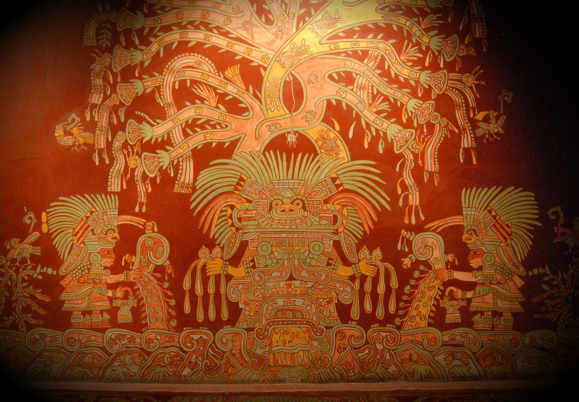 The Great Goddess of Teotihuacan Computer Wallpaper, Desktop