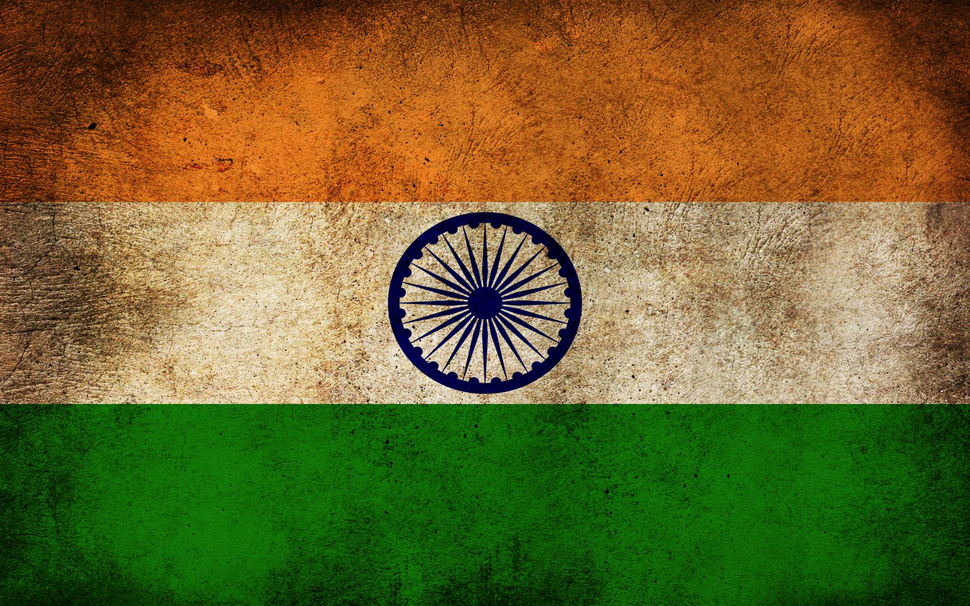 Dirty India Flag Exclusive HD Wallpaper