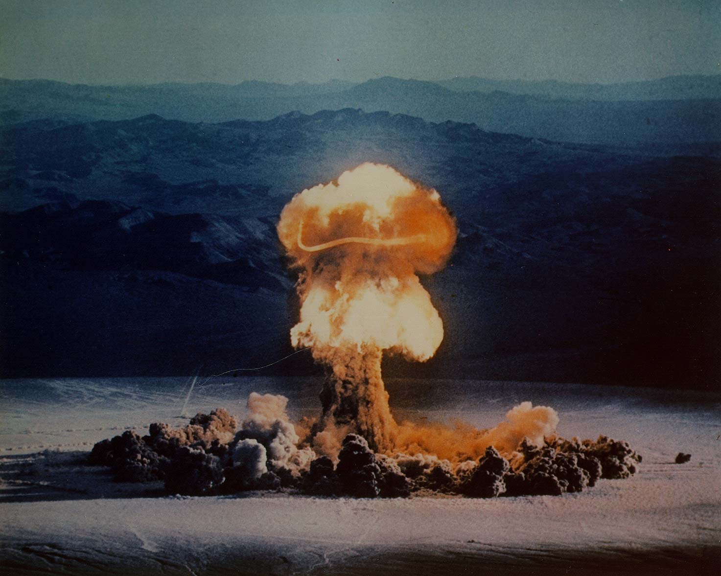 Atomic Bomb Test Photo