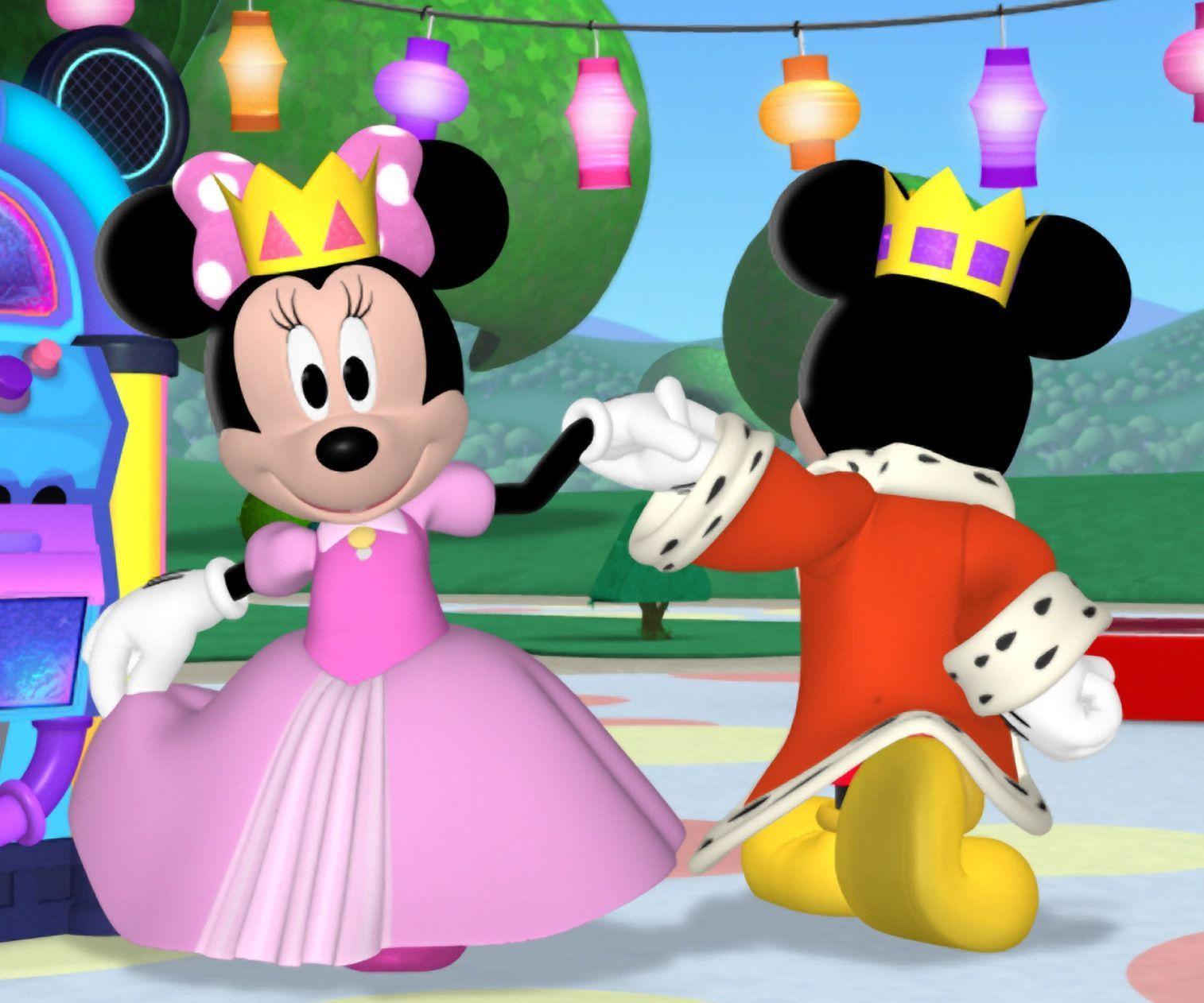 Disney Junior Mickey and Minnie Valentine Wallpaper