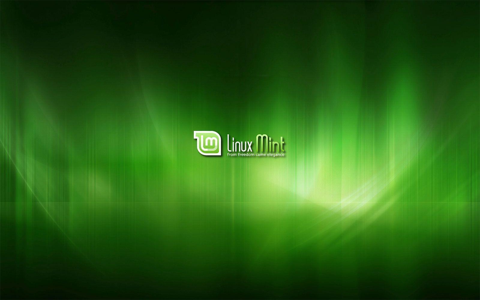 Green Linux Mint Wallpaper. Linux Wallpaper #