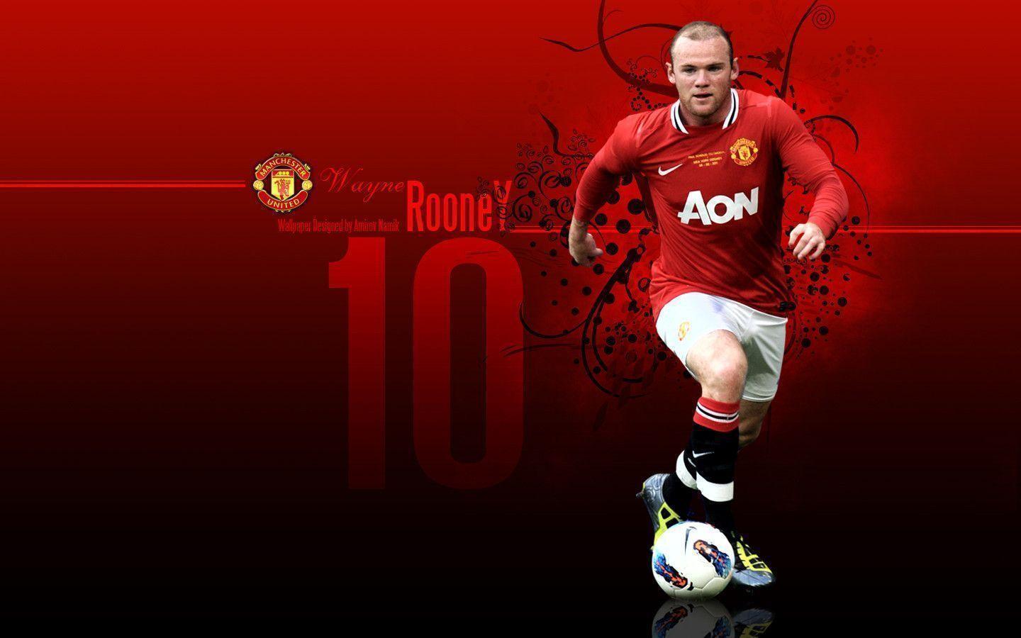 Manchester United Wayne Rooney high resolution wallpaper
