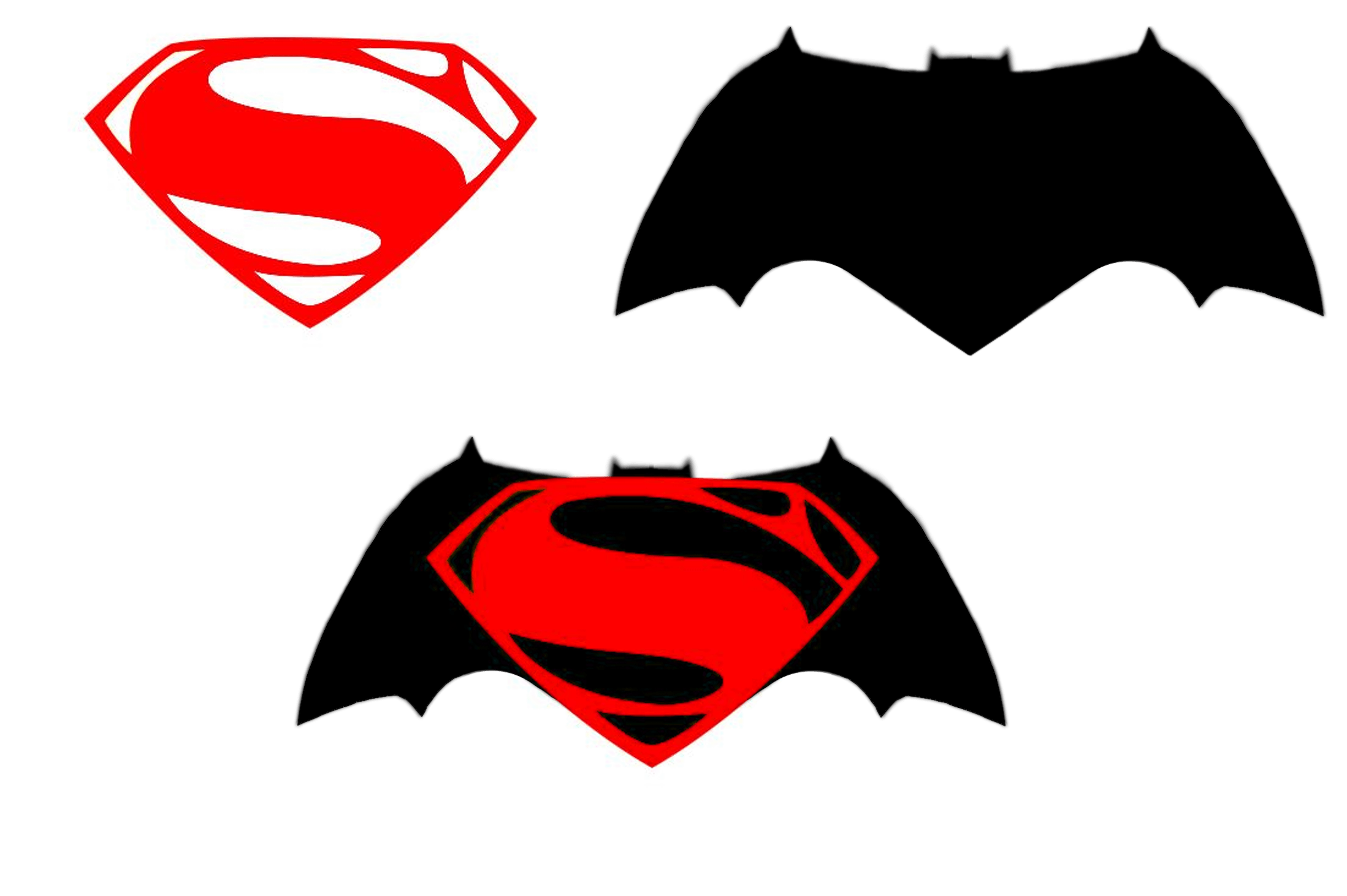 Superman batman 2015 World&;s Finest logo