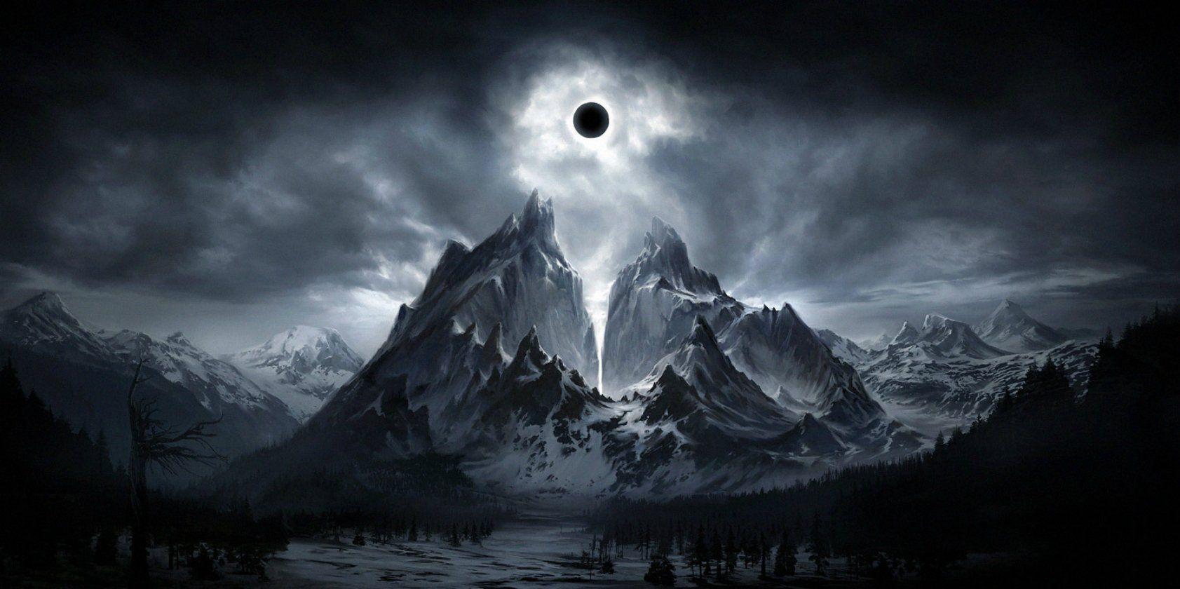 Dark Fantasy Landscape Cool Wallpaper