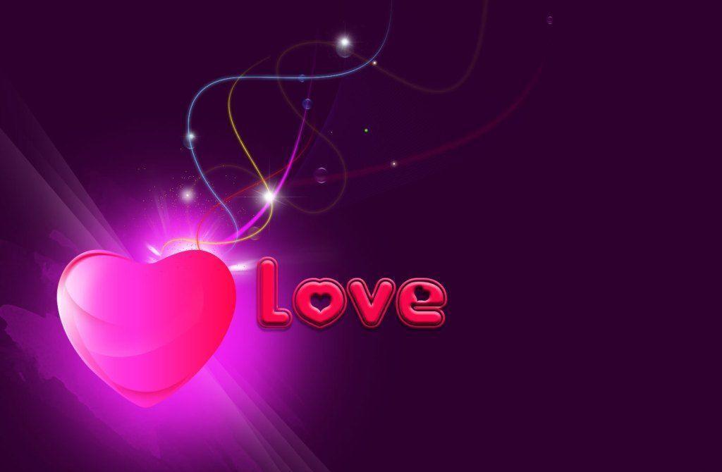 Cool Lovely Pink Love Heart Wallpaper 1024x670PX Love Pink