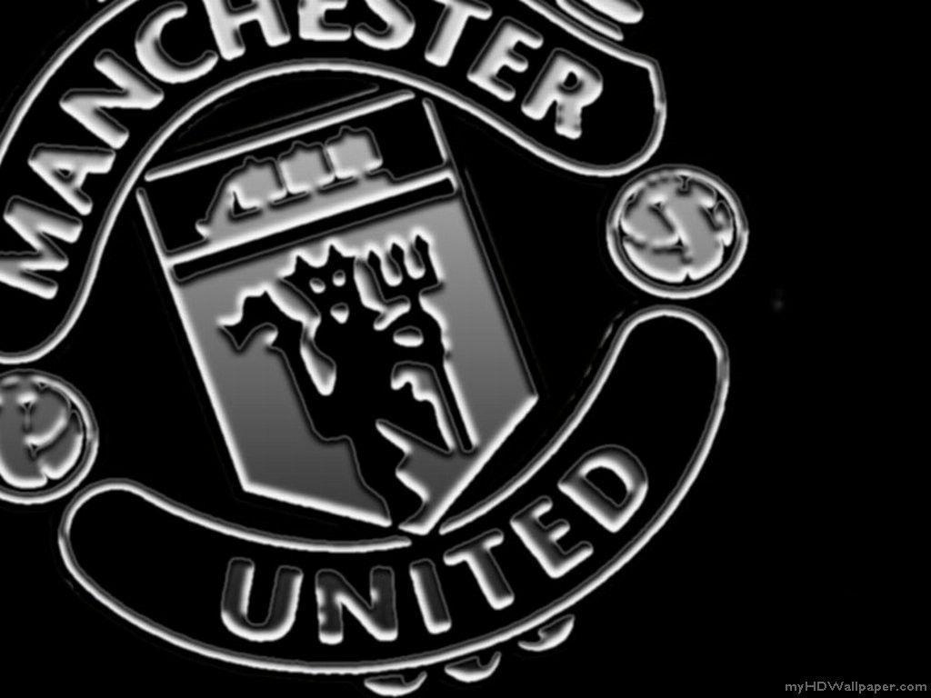 Manchester United Logo 3D Picture Wallpaper For Desktop Background