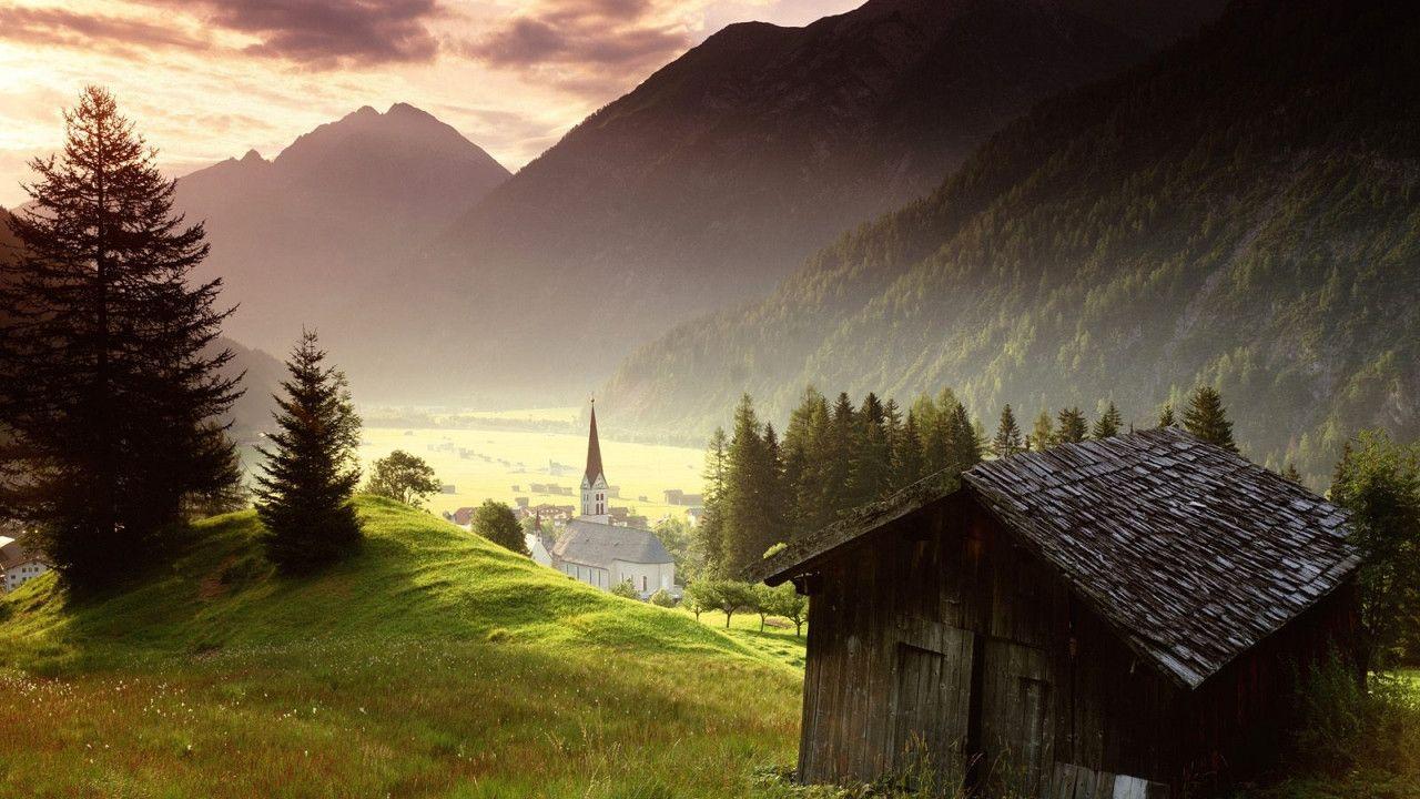 Mountain Village in Tyrol, Austria x 720 HDTV 720p wallpaper