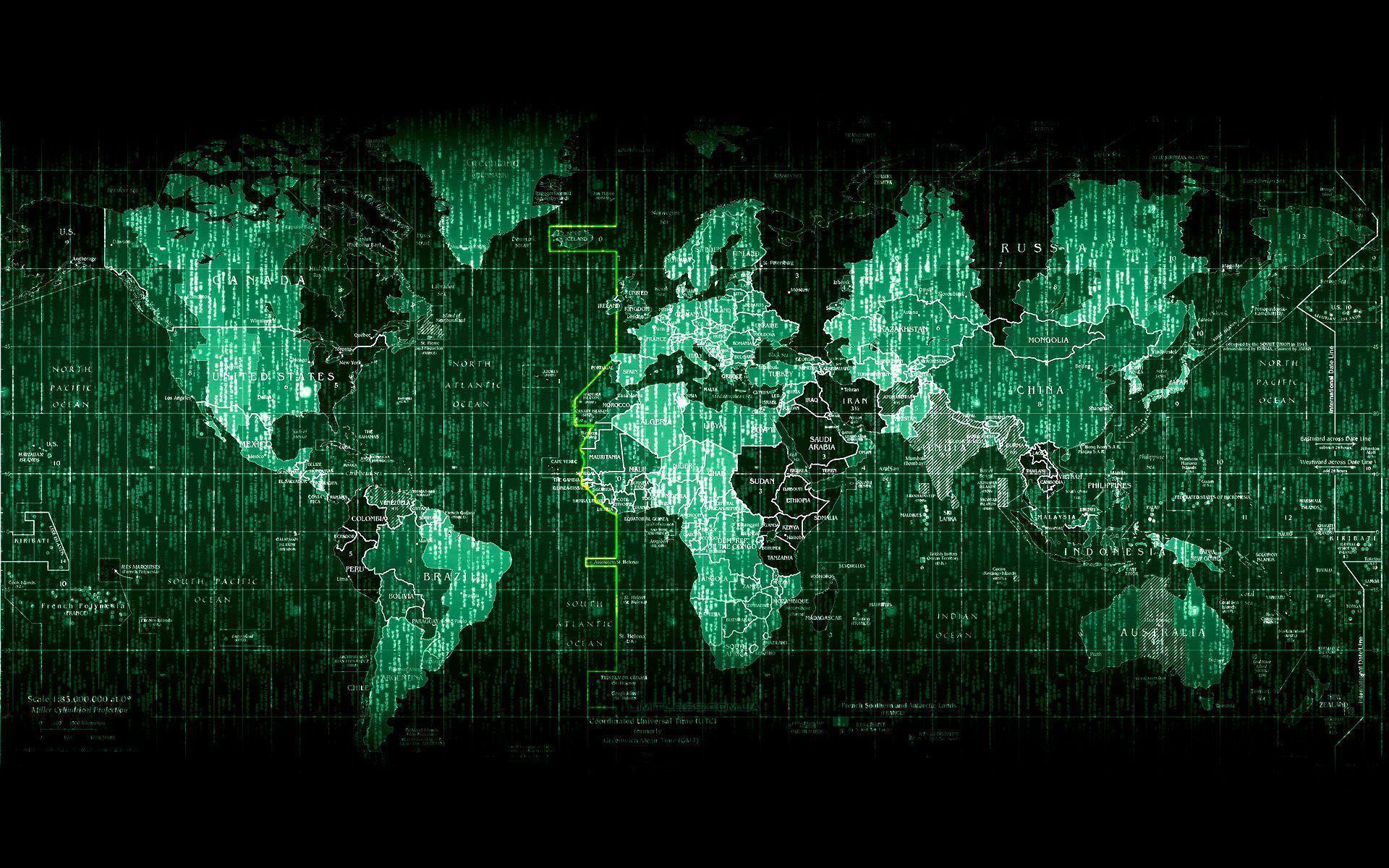 Matrix, Krata World, Map, World, Hi Tech