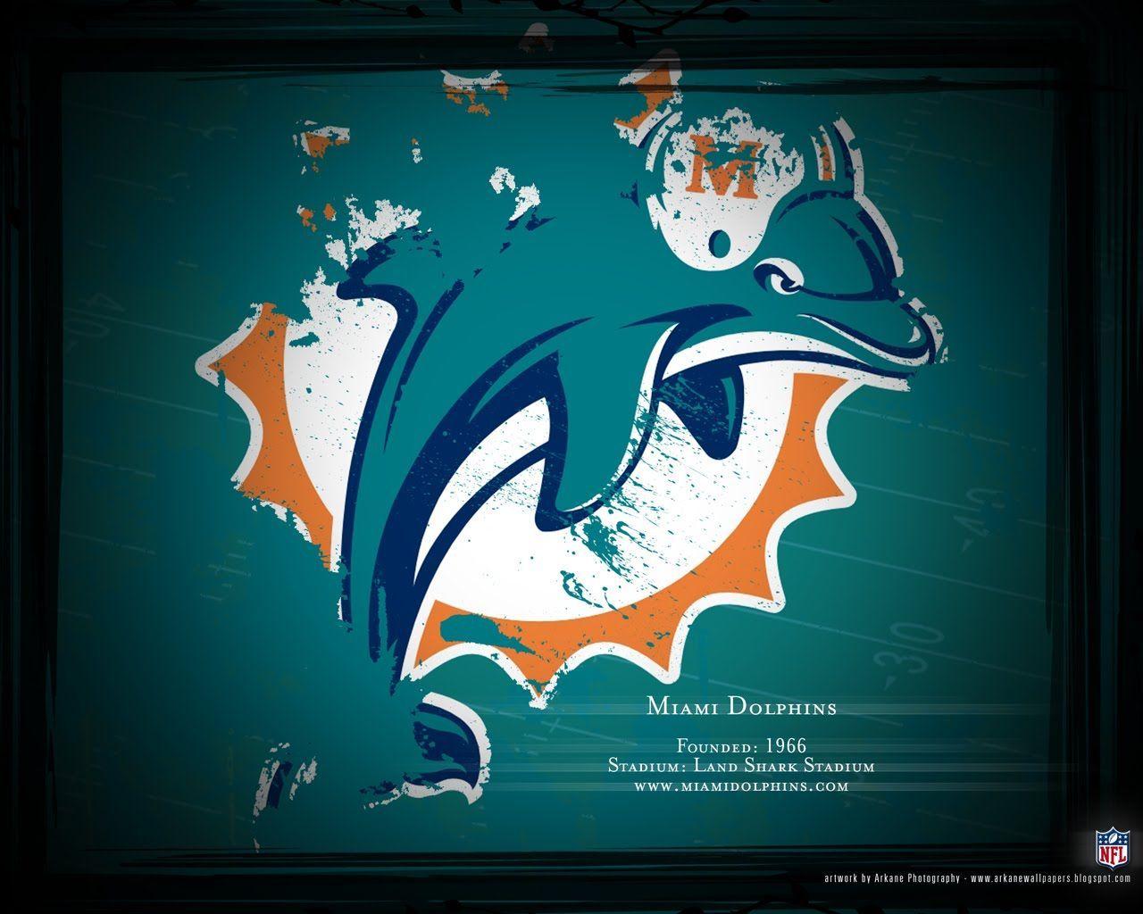 Free Miami Dolphins wallpaper desktop image. Miami Dolphins