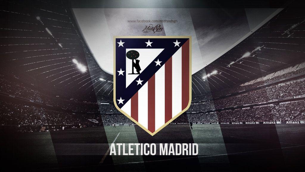 Atletico Madrid logo photo for wallpaper