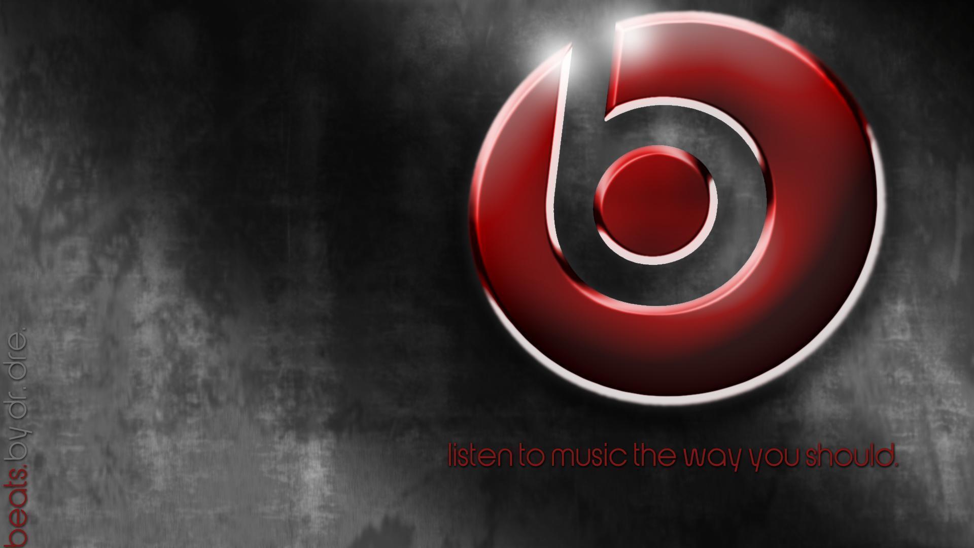 Beats By Dre Logo Background Wallpaper HD