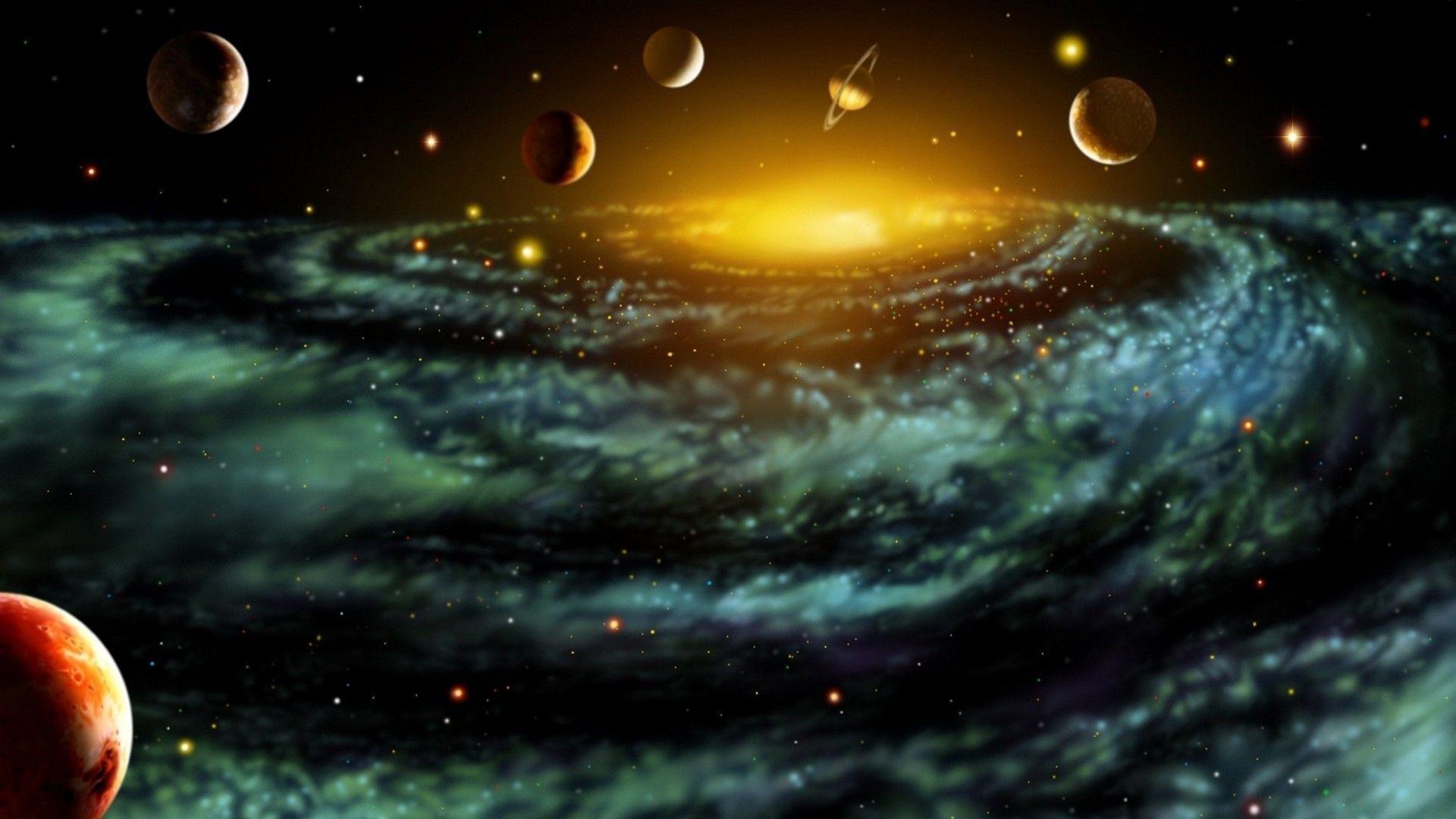 Outer Space Wonderful Space HD Wallpaper