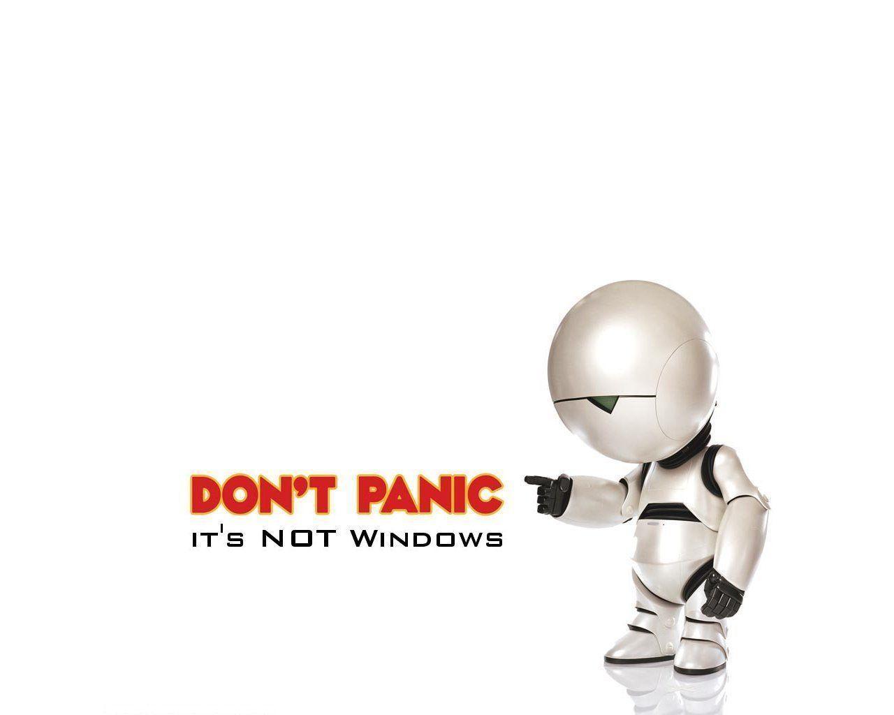 Dont Panic + Linux