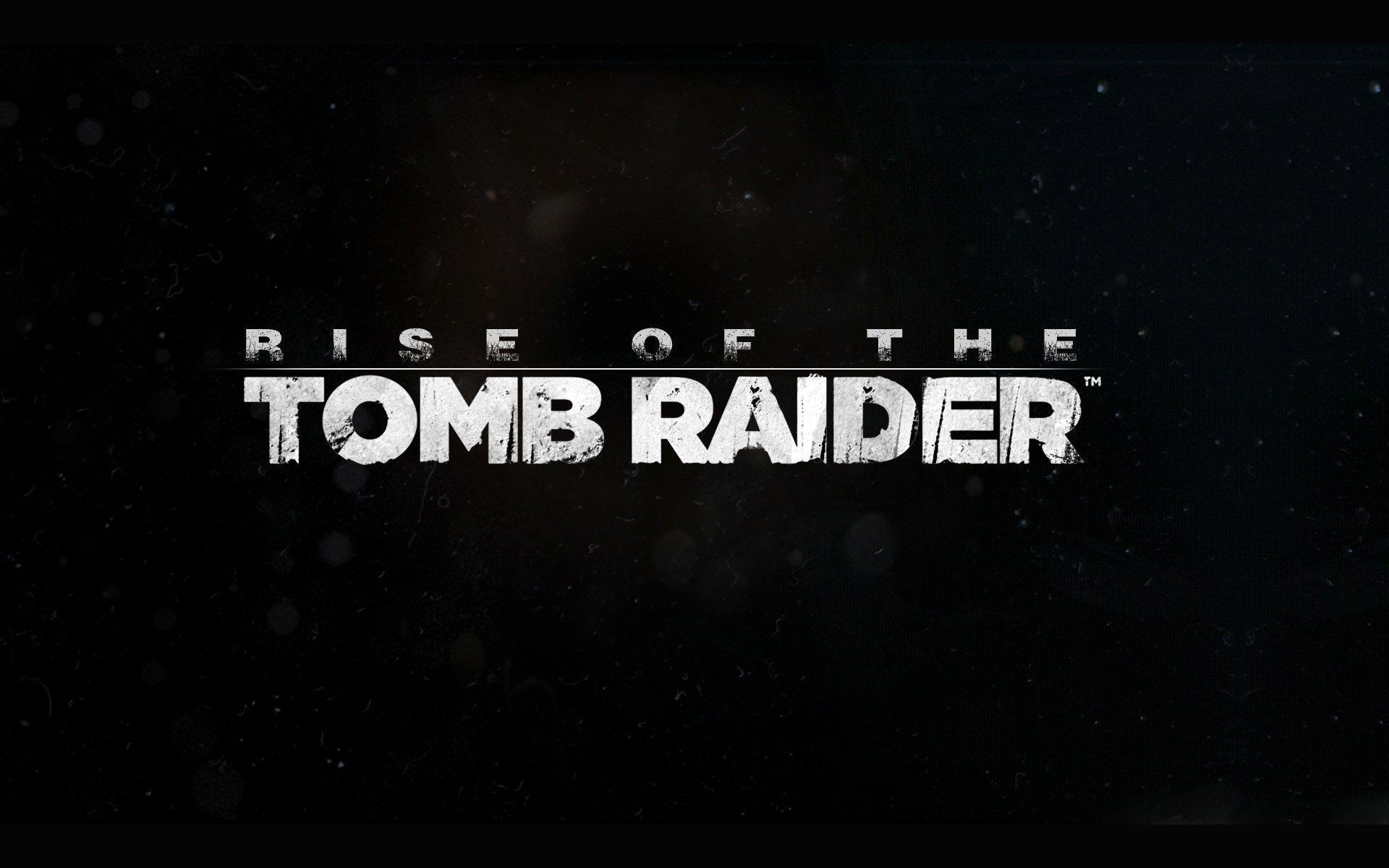 Raiders Rise of the Tomb Raider Logo Wallpaper