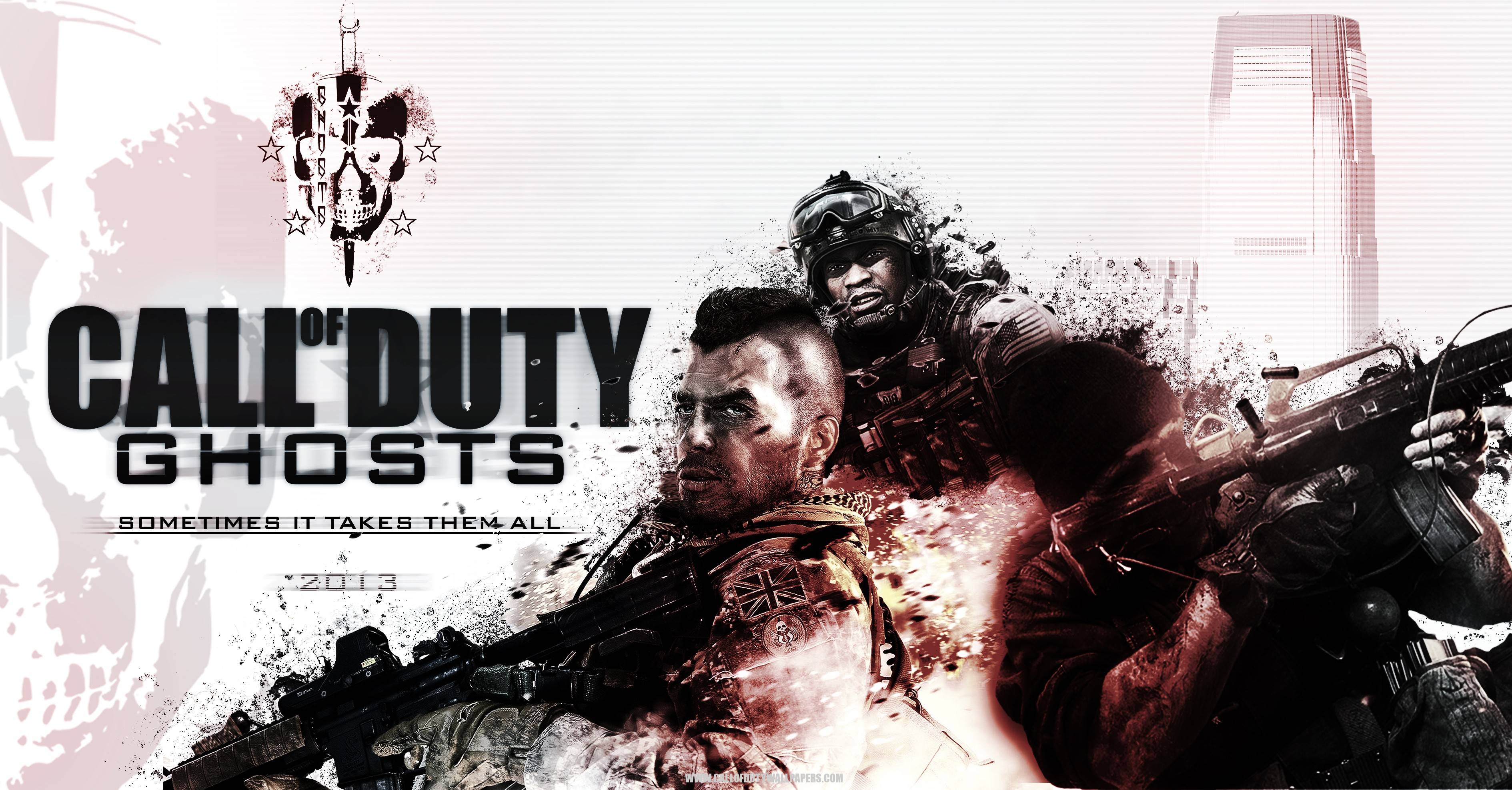 Call of Duty Ghosts 2013 Wallpaper Wide or HD
