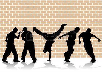 image For > Hip Hop Dance Silhouette