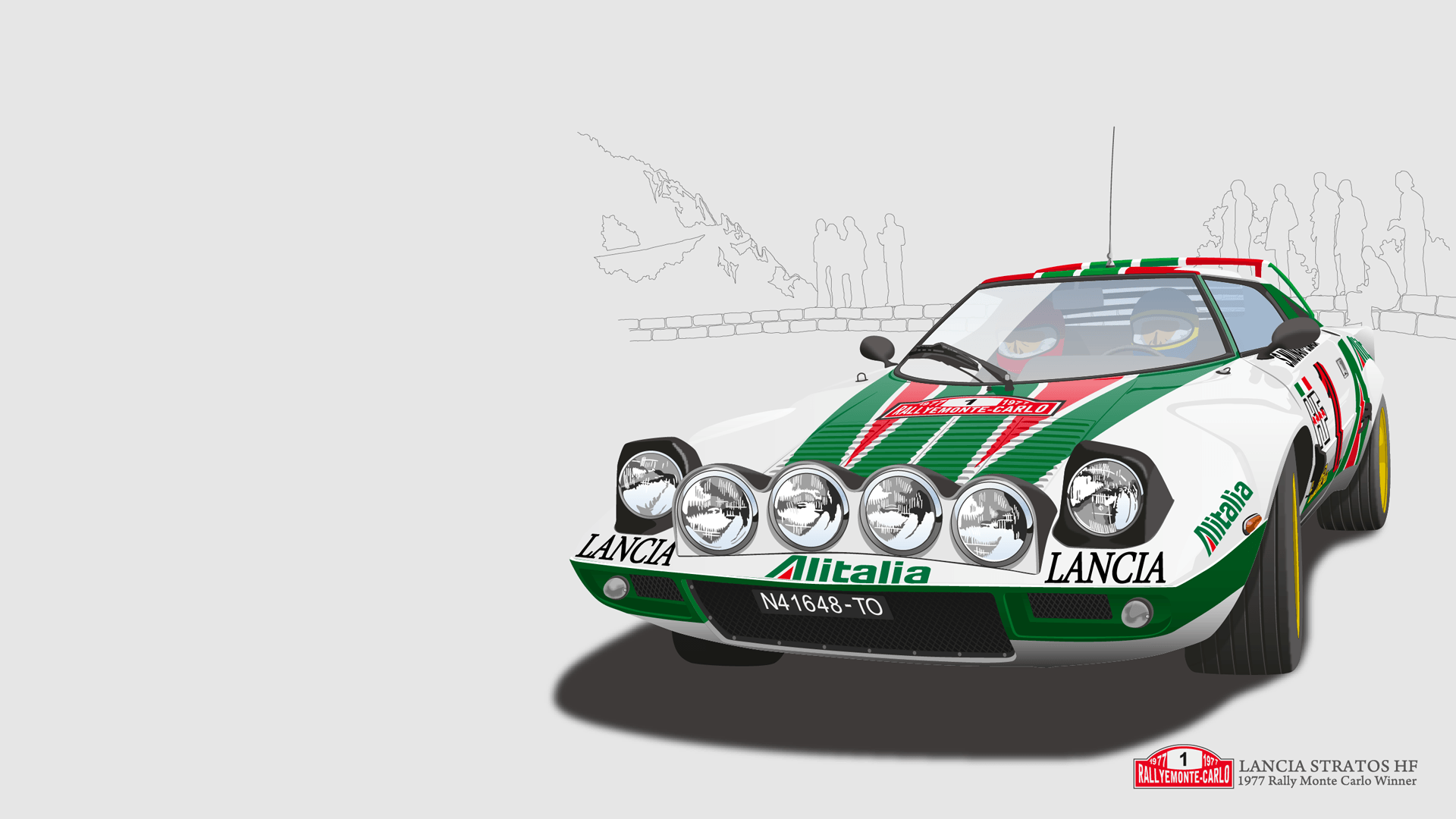 Pix For > Lancia Stratos Wallpaper