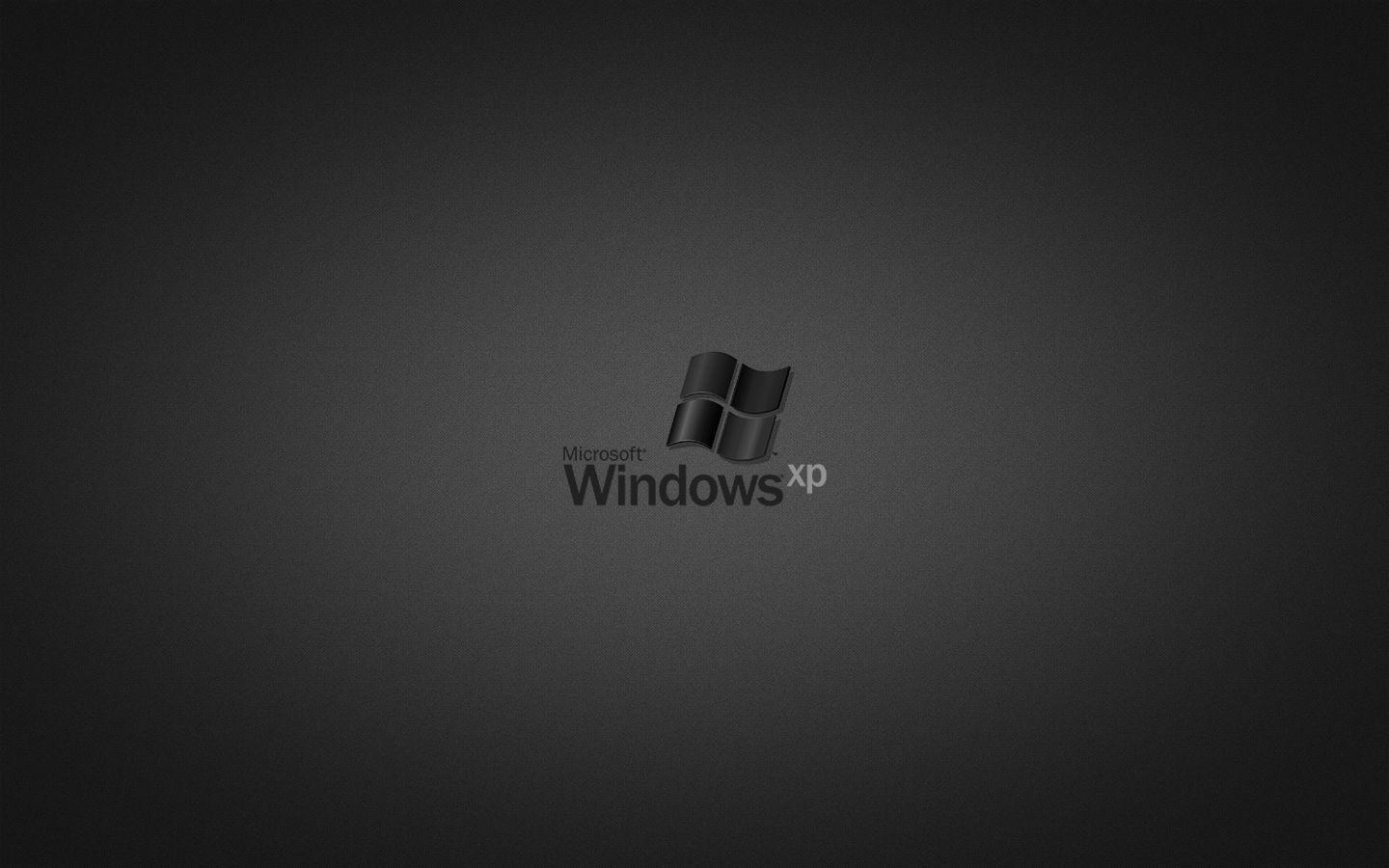 Windows Xp Black HD Wallpaper