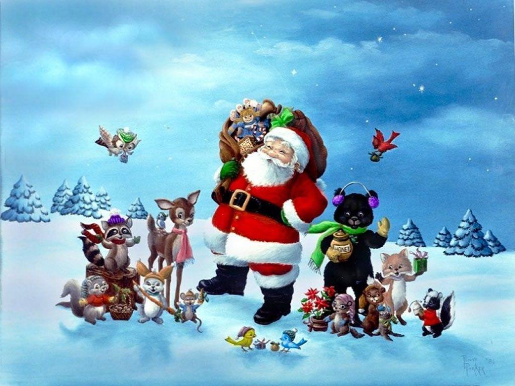 Santa Claus Background Wallpaper. High Definition Wallpaper