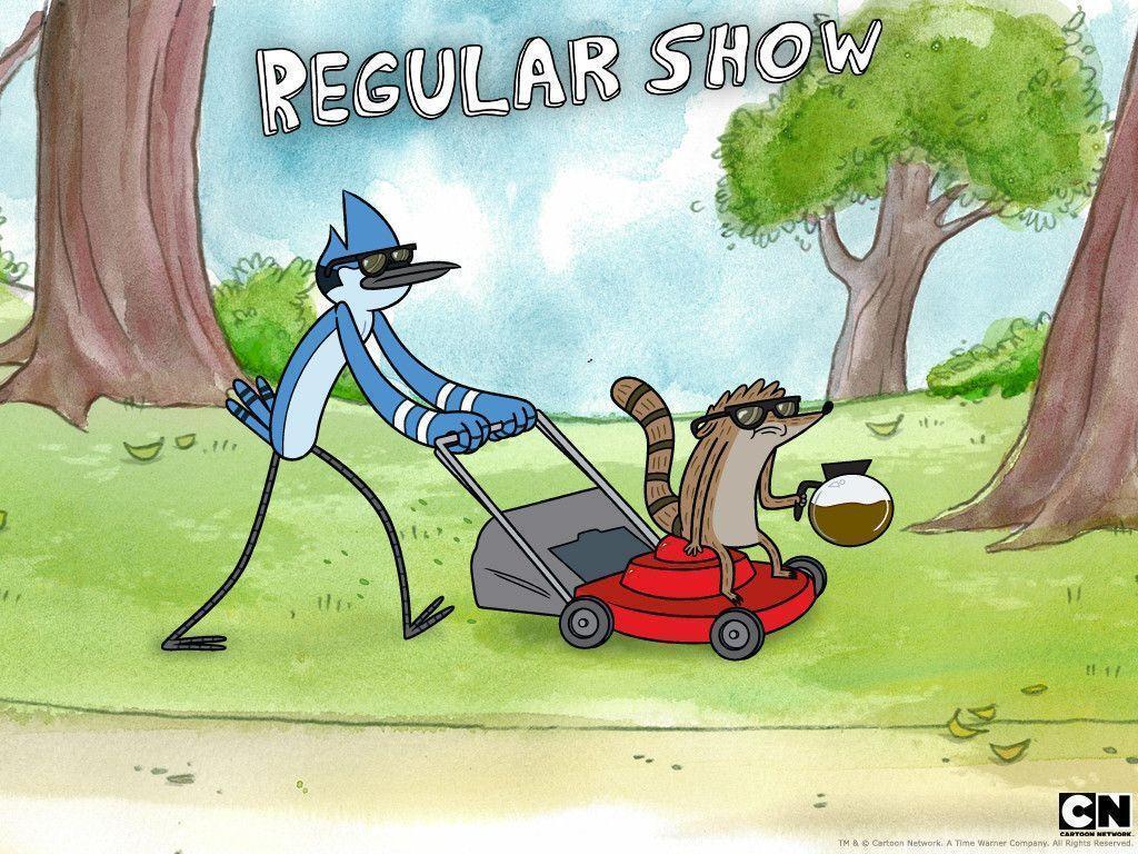 Mordecai and Rigby Show Wallpaper