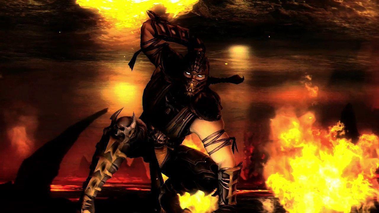 image For > Mortal Kombat 9 Scorpion Unmasked