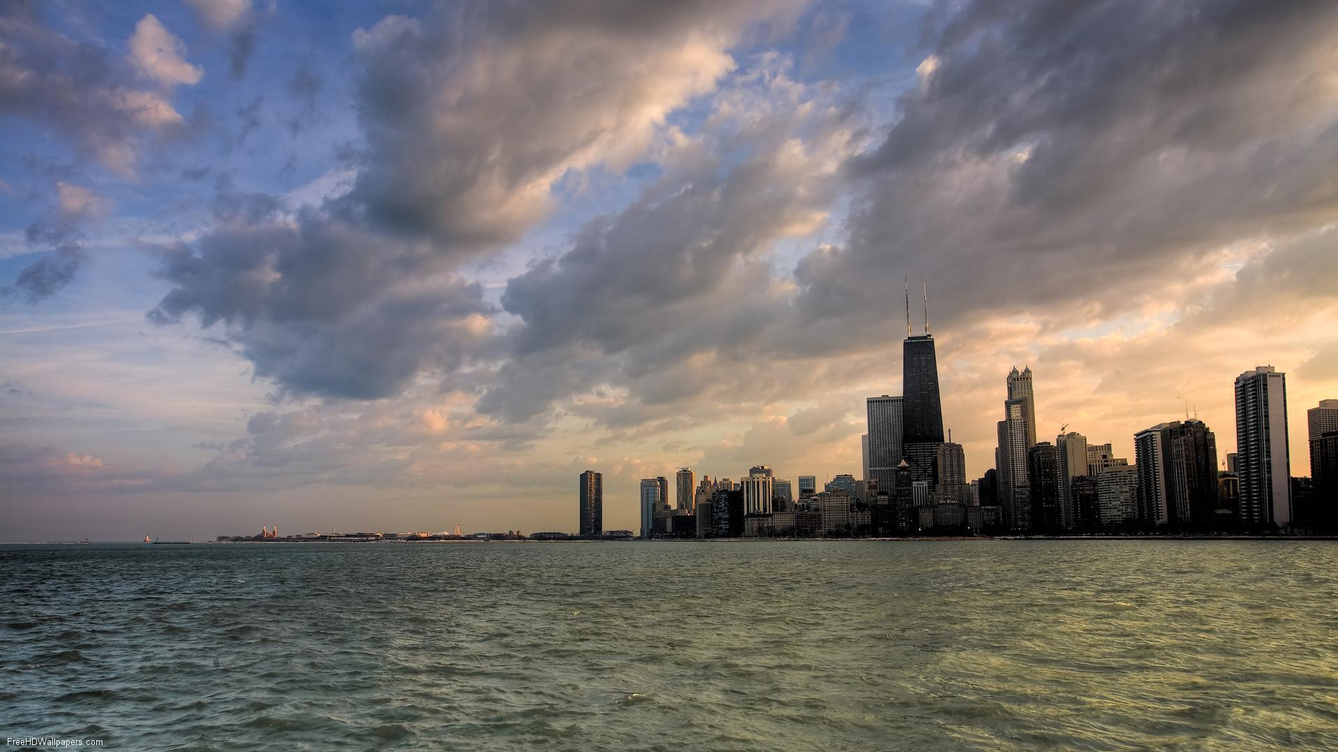 Chicago Skyline Backgrounds - Wallpaper Cave