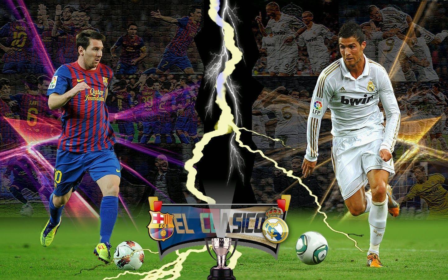 Wallpaper For > Messi Vs Ronaldo Wallpaper HD