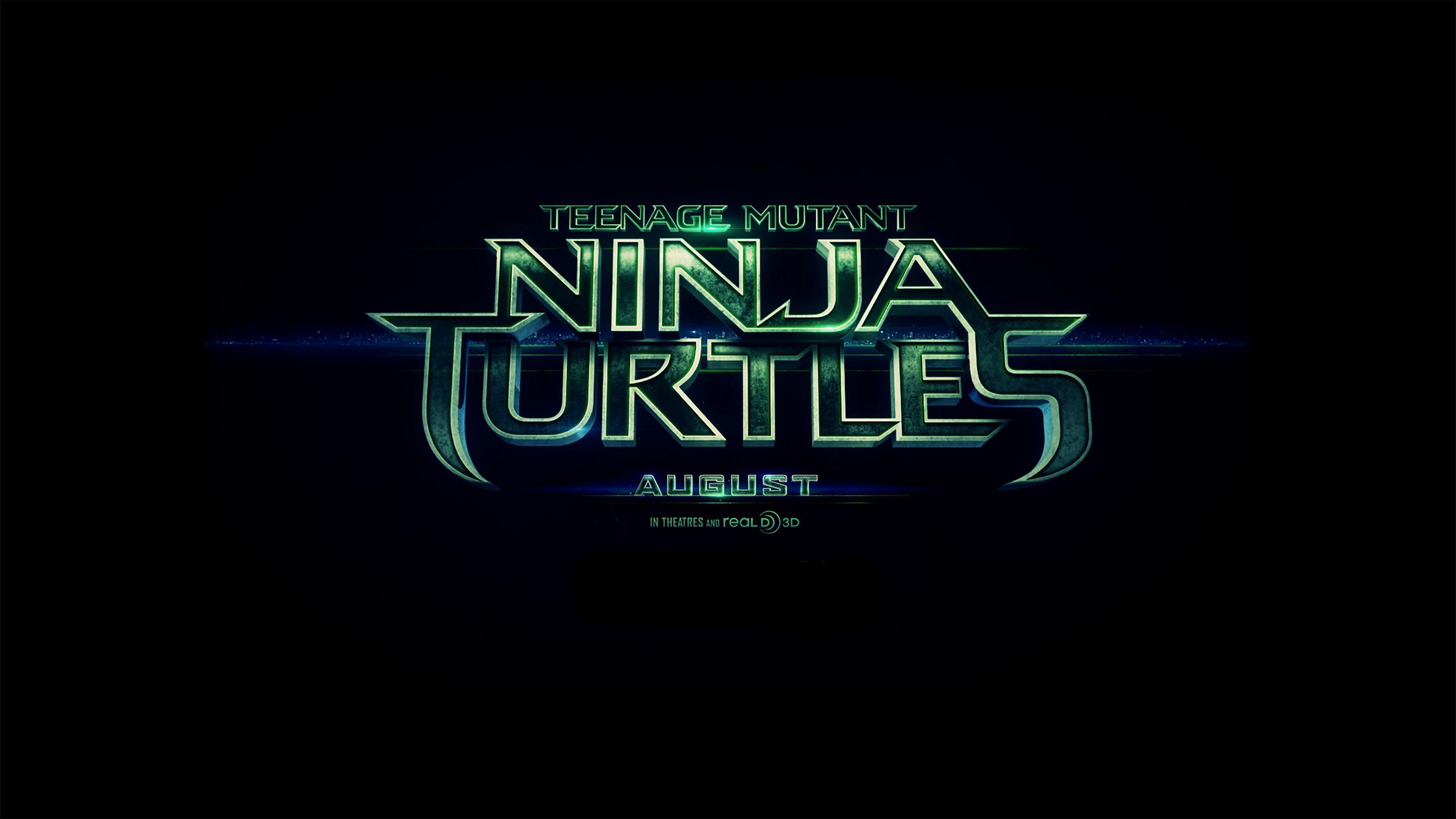 Download Wallpaper 2015 Teenage Muntant Ninja Turtles Movie Logo