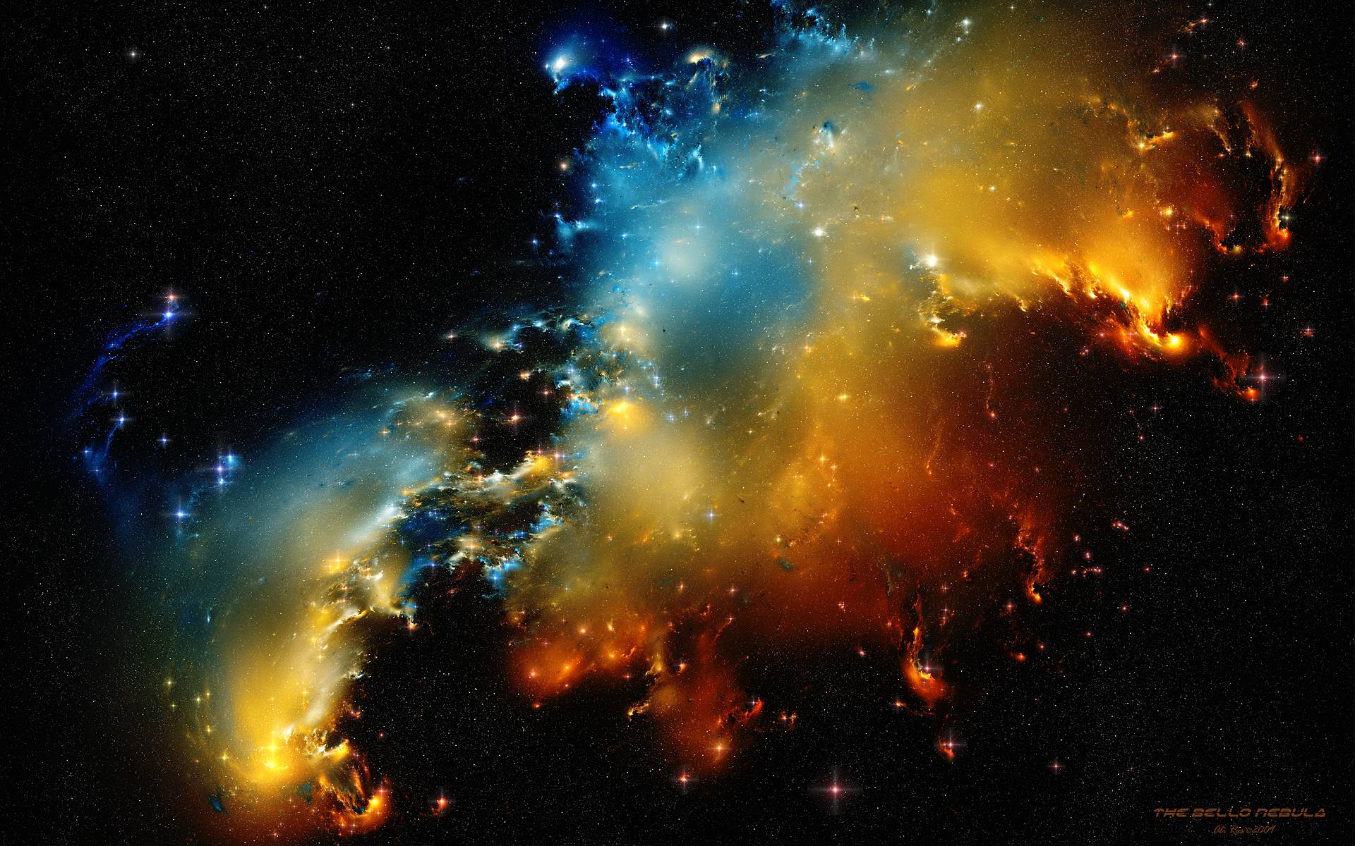 Wallpaper For > Desktop Background Space Nebula