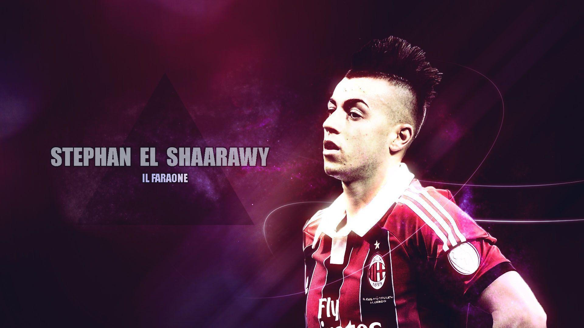 Download HQ El Shaarawy AC Milan 2015 Wallpaper. HD Wallpaper