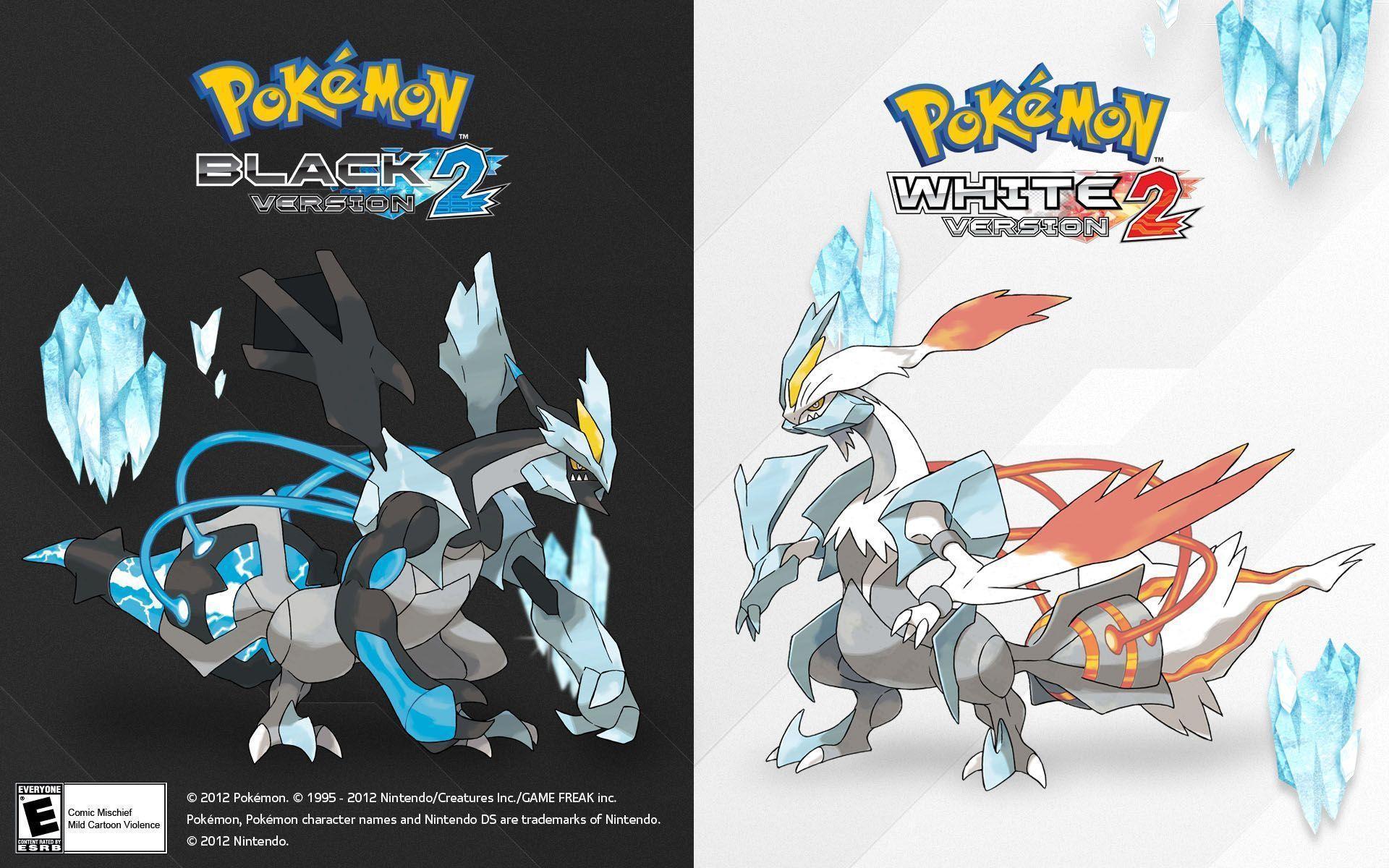 Pokémon Black Version 2 and Pokémon White Version 2 Wallpaper