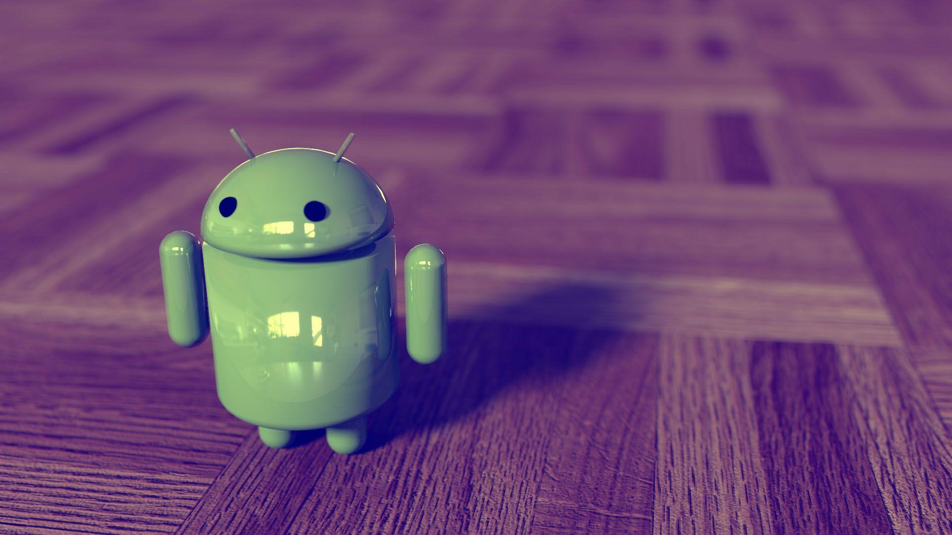 Technology: Android Logo Vintage Background HD Wallpaper