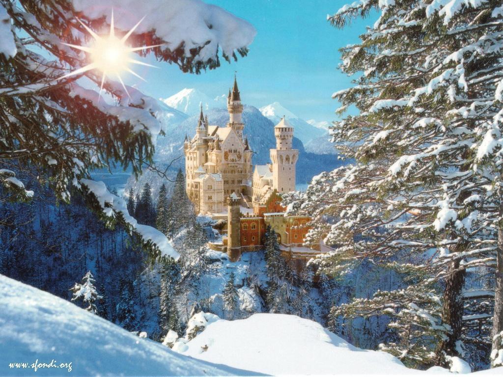 Neuschwanstein castle Bavaria Germany free desktop background