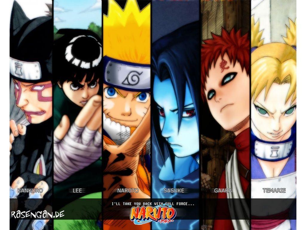 Pix For > All Naruto Characters Wallpaper