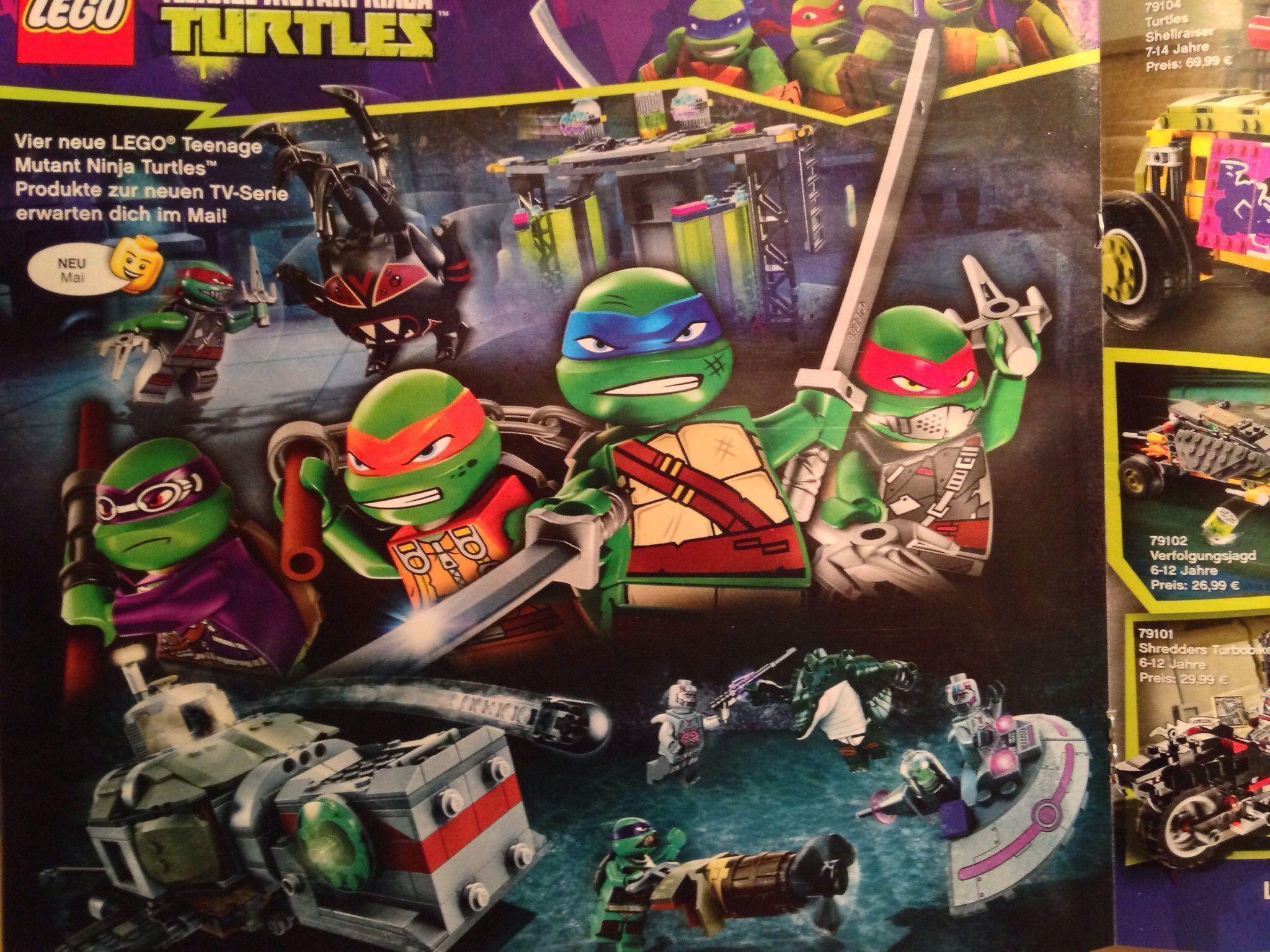 Picture of TMNT 2014. LEGO Teenage Mutant Ninja Turtles News