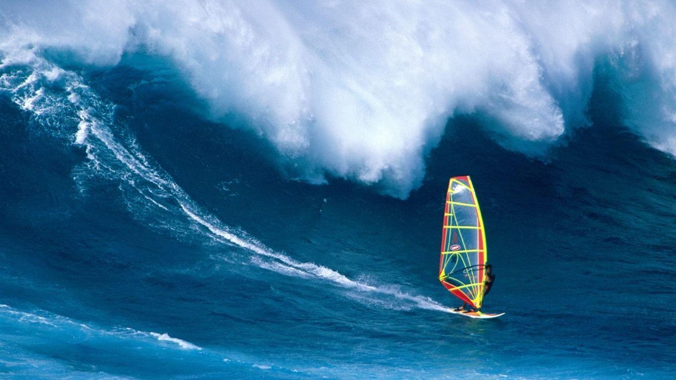 Windsurfing Surfing Outdoor Sports Wallpaper Series