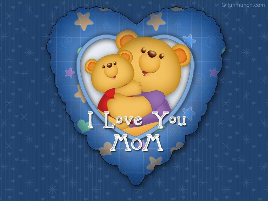 Wallpaper For > I Love You Mom Background