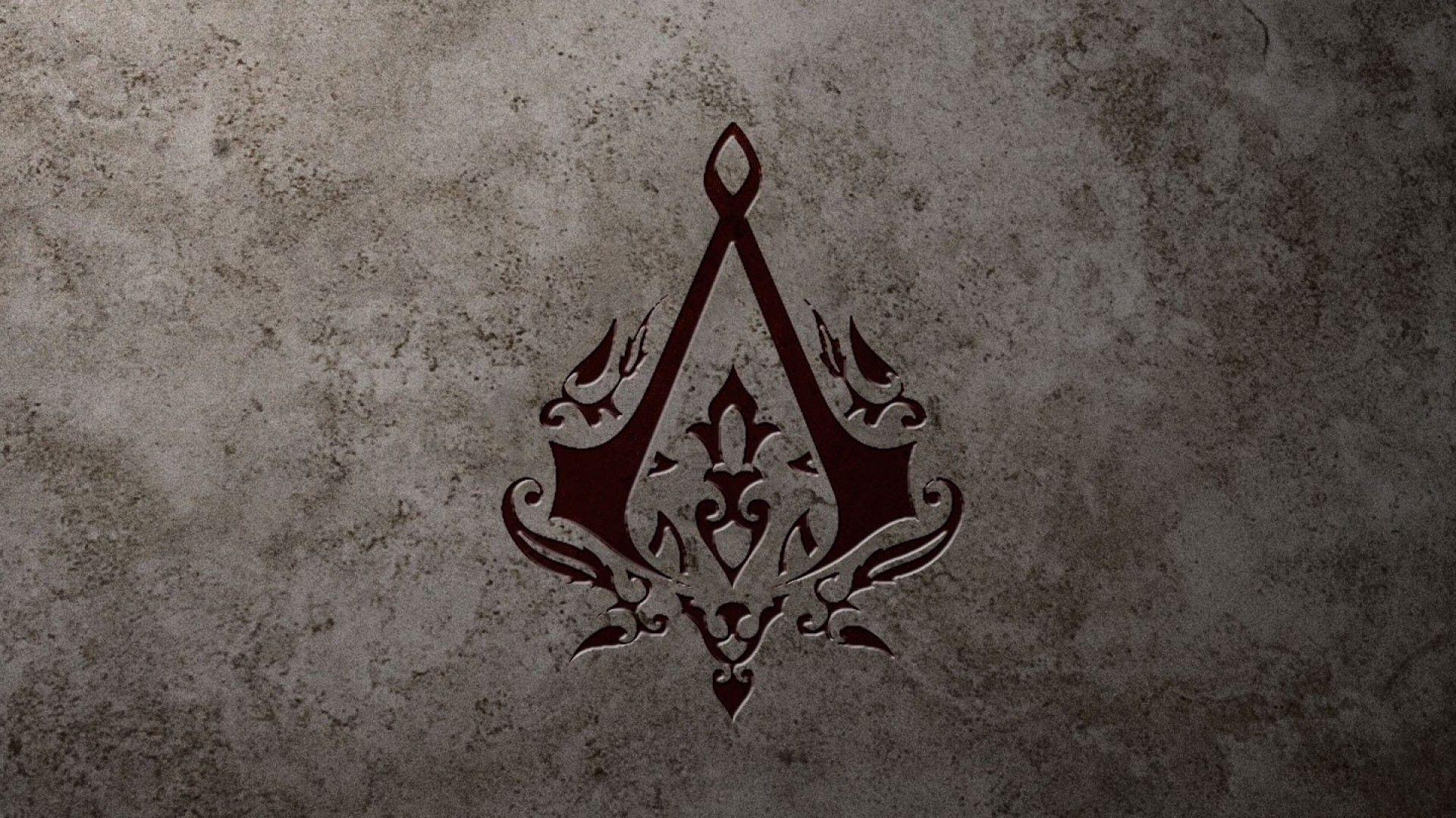 Wallpaper For > Assassin Creed Logo Wallpaper