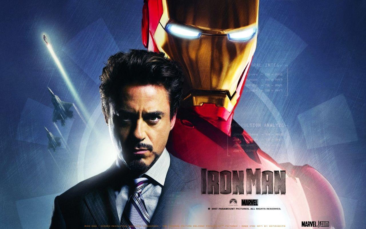 Robert Downey Jr Iron Man Wallpaper Powericare