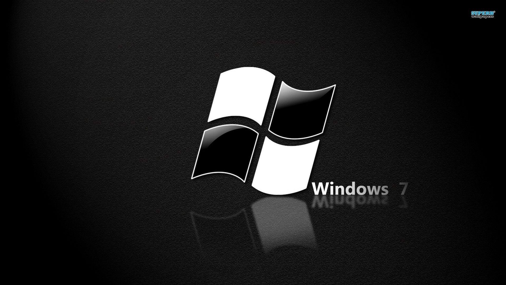 Wallpaper For > Black Wallpaper HD Windows 7