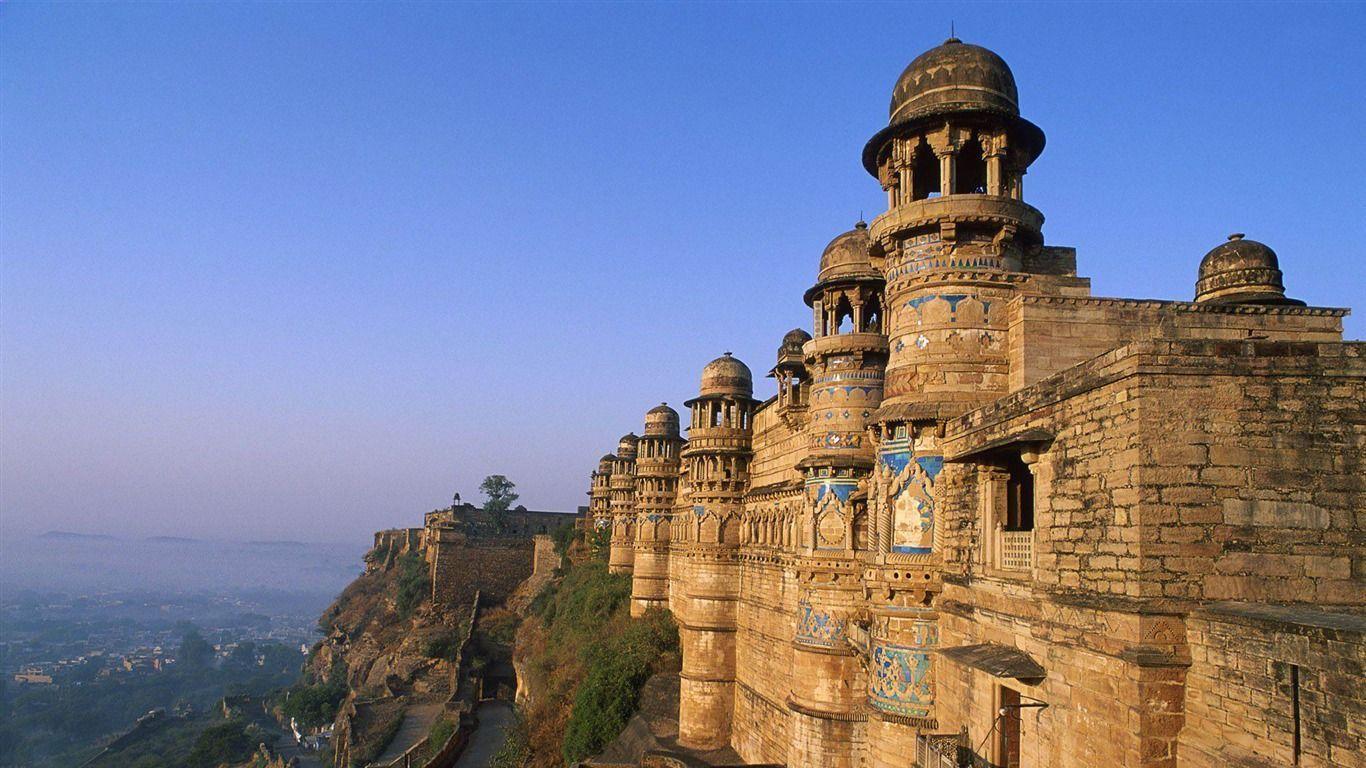 Gwalior Fort India City Travel Photography Wallpaper