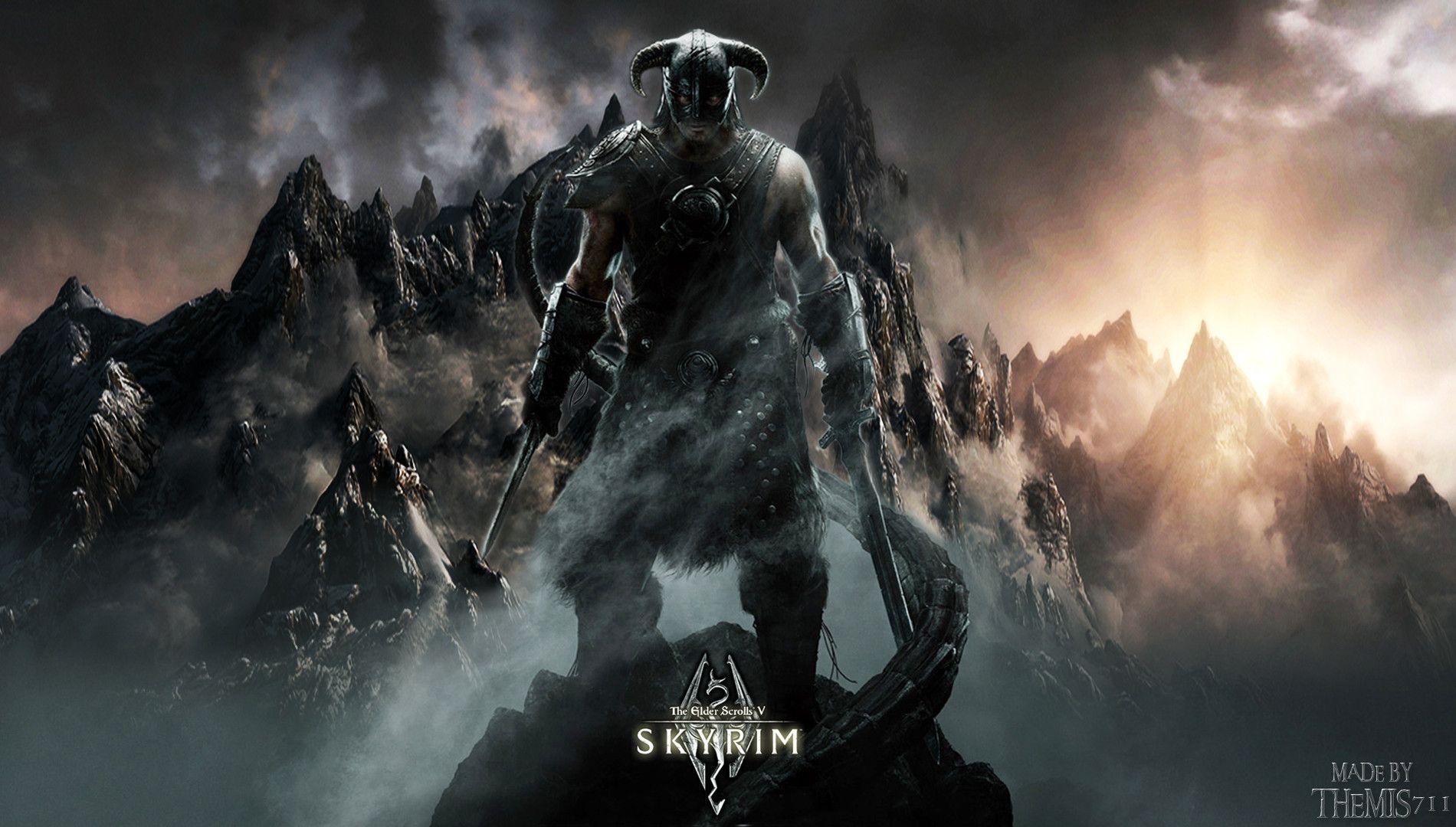 Skyrim Full HD Game Wallpaper 1900x1080 HD Game Wallpaper