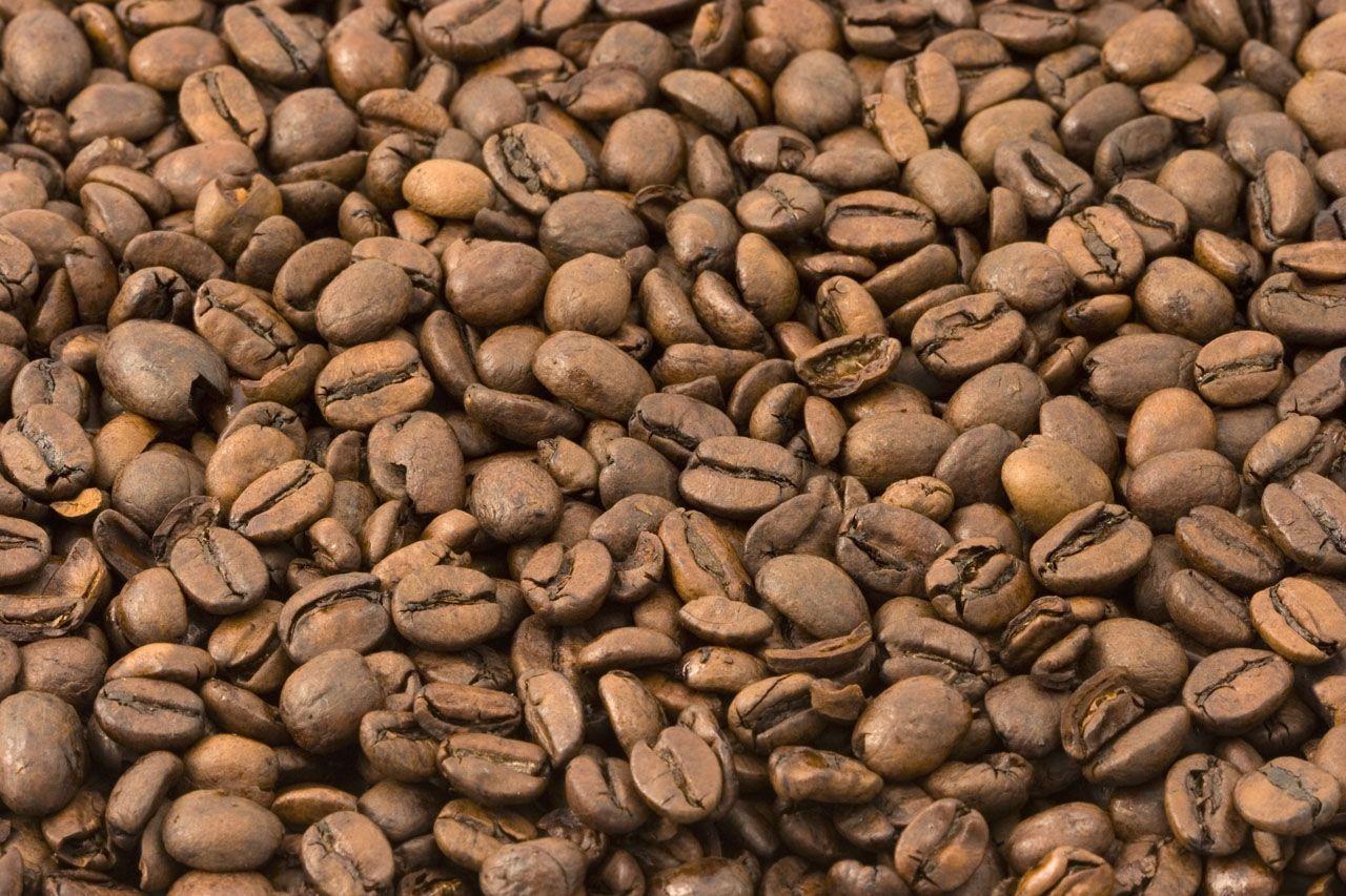 Coffee Beans Background. Food and Drink Picture