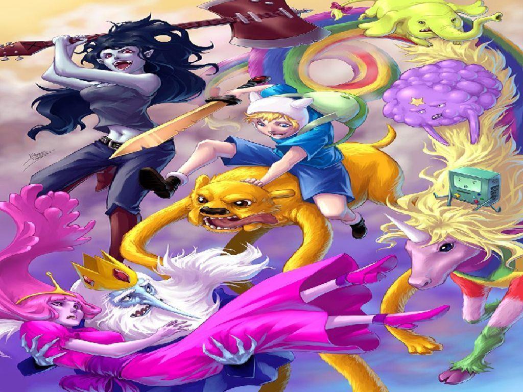 Adventure time Time With Finn and Jake Wallpaper