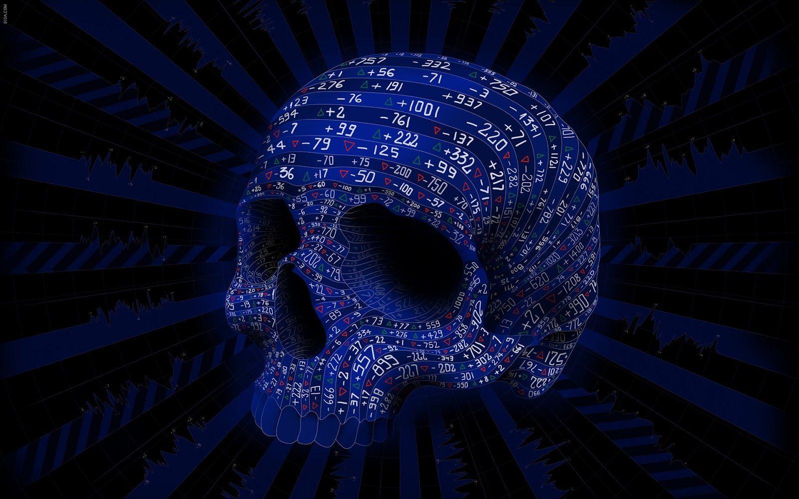 image For > 3D Skull Wallpaper Desktop